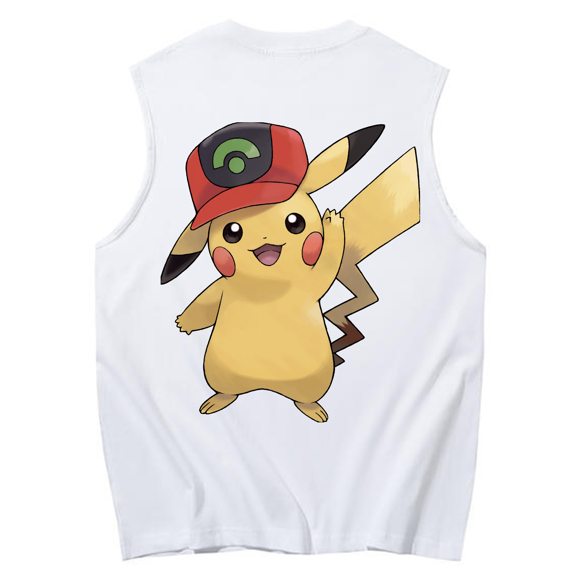 （画像用） ポケットモンスター Pokémon コットン100％タンクトップ（背面プリント）