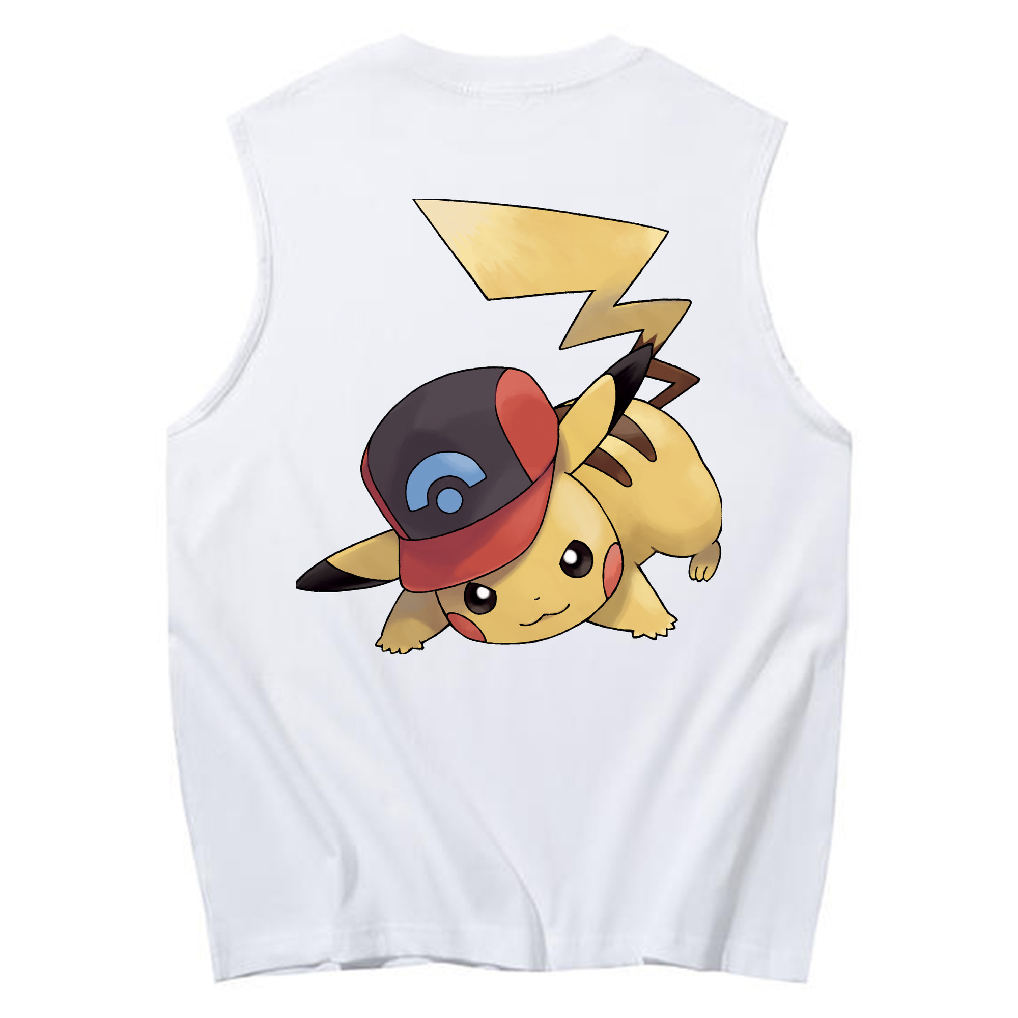 （画像用） ポケットモンスター Pokémon コットン100％タンクトップ（背面プリント）