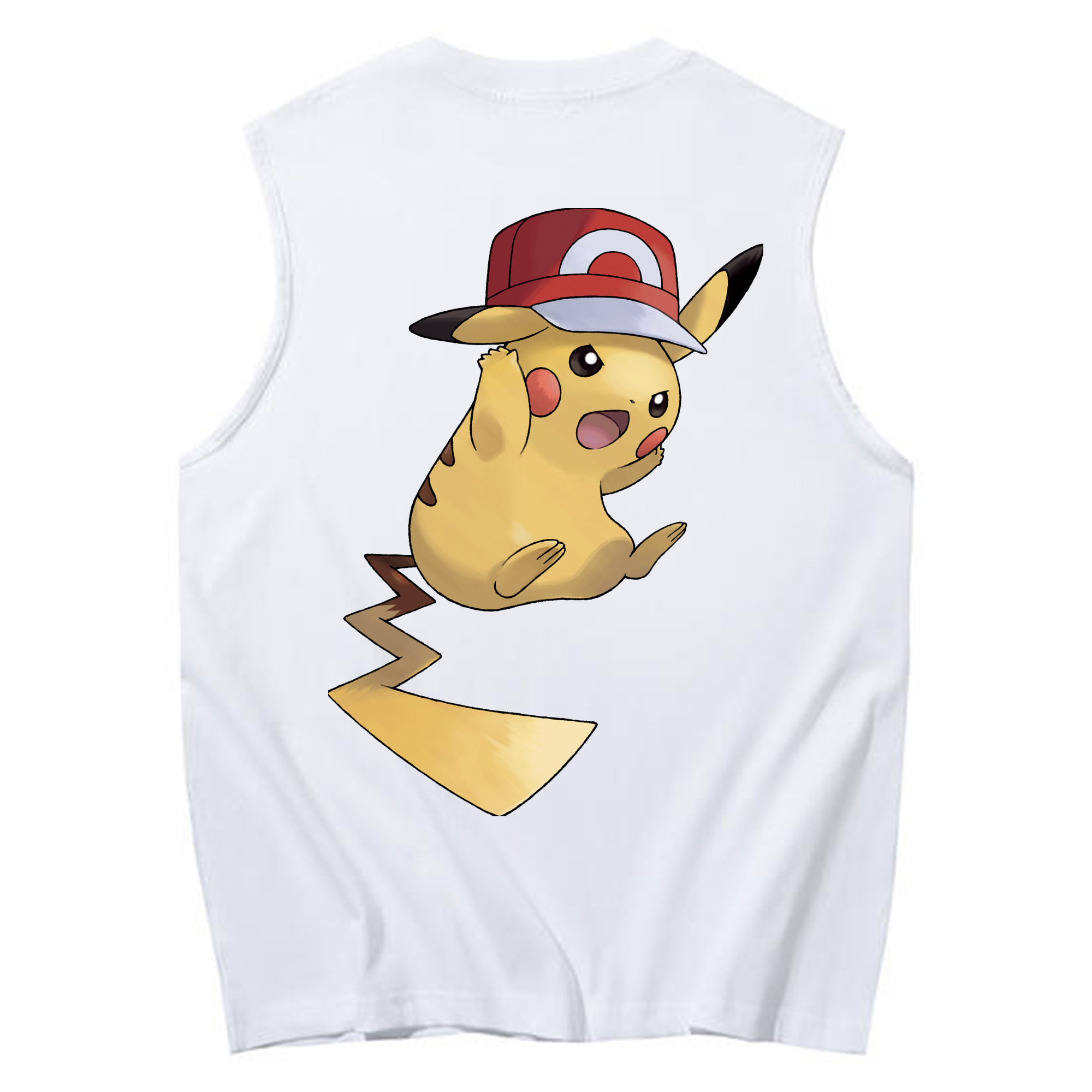 （画像用） ポケットモンスター Pokémon コットン100％タンクトップ（背面プリント）