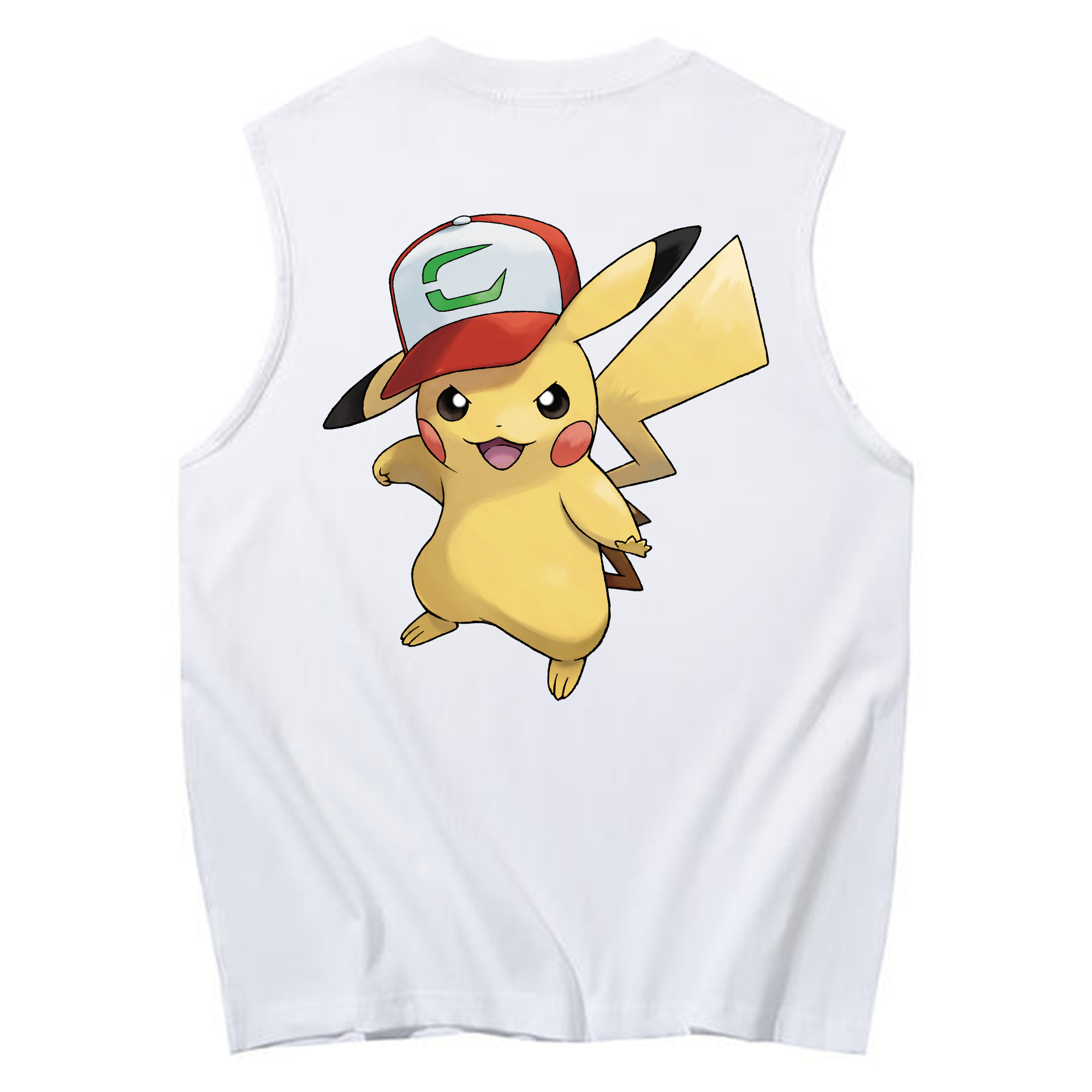 （画像用） ポケットモンスター Pokémon コットン100％タンクトップ（背面プリント）