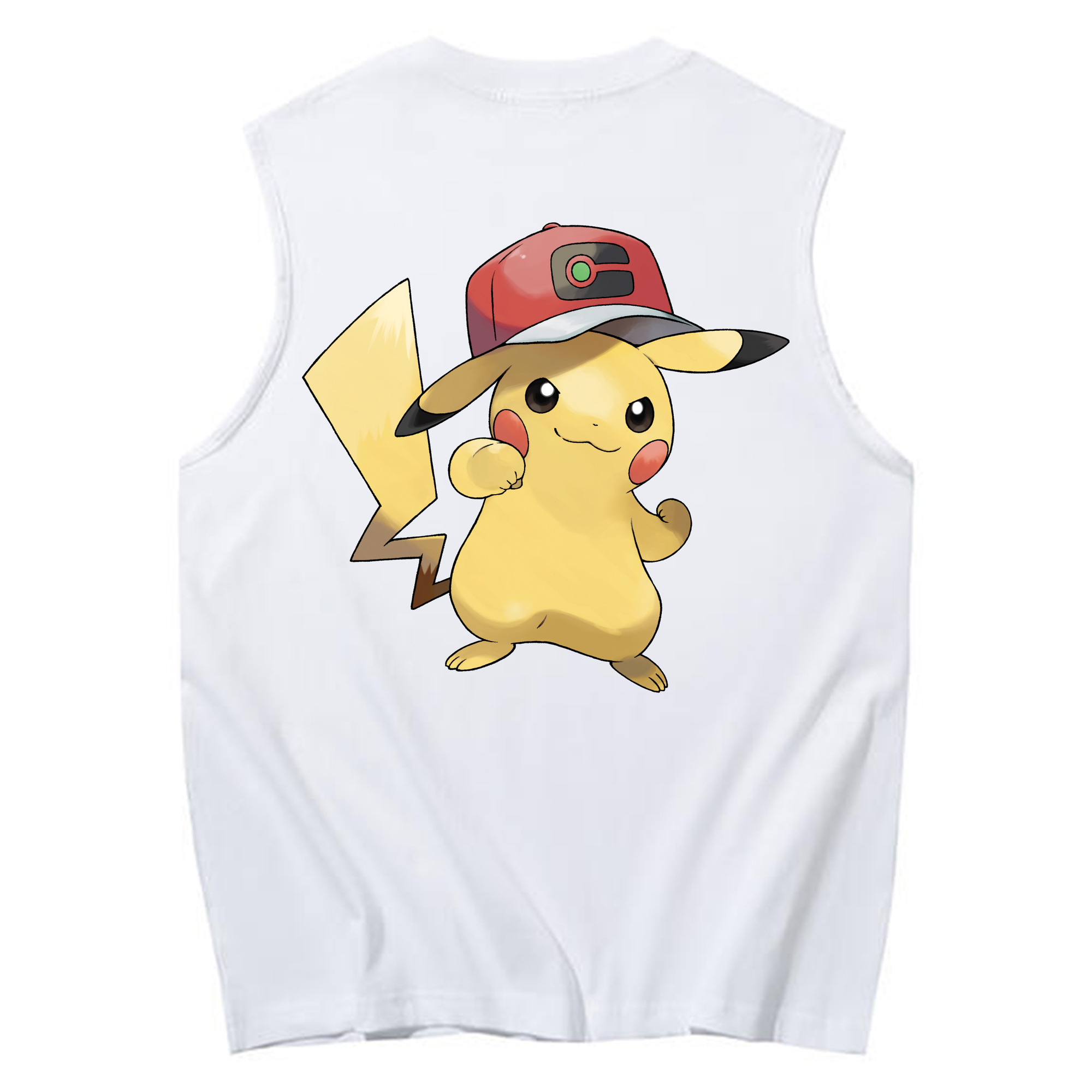 （画像用） ポケットモンスター Pokémon コットン100％タンクトップ（背面プリント）