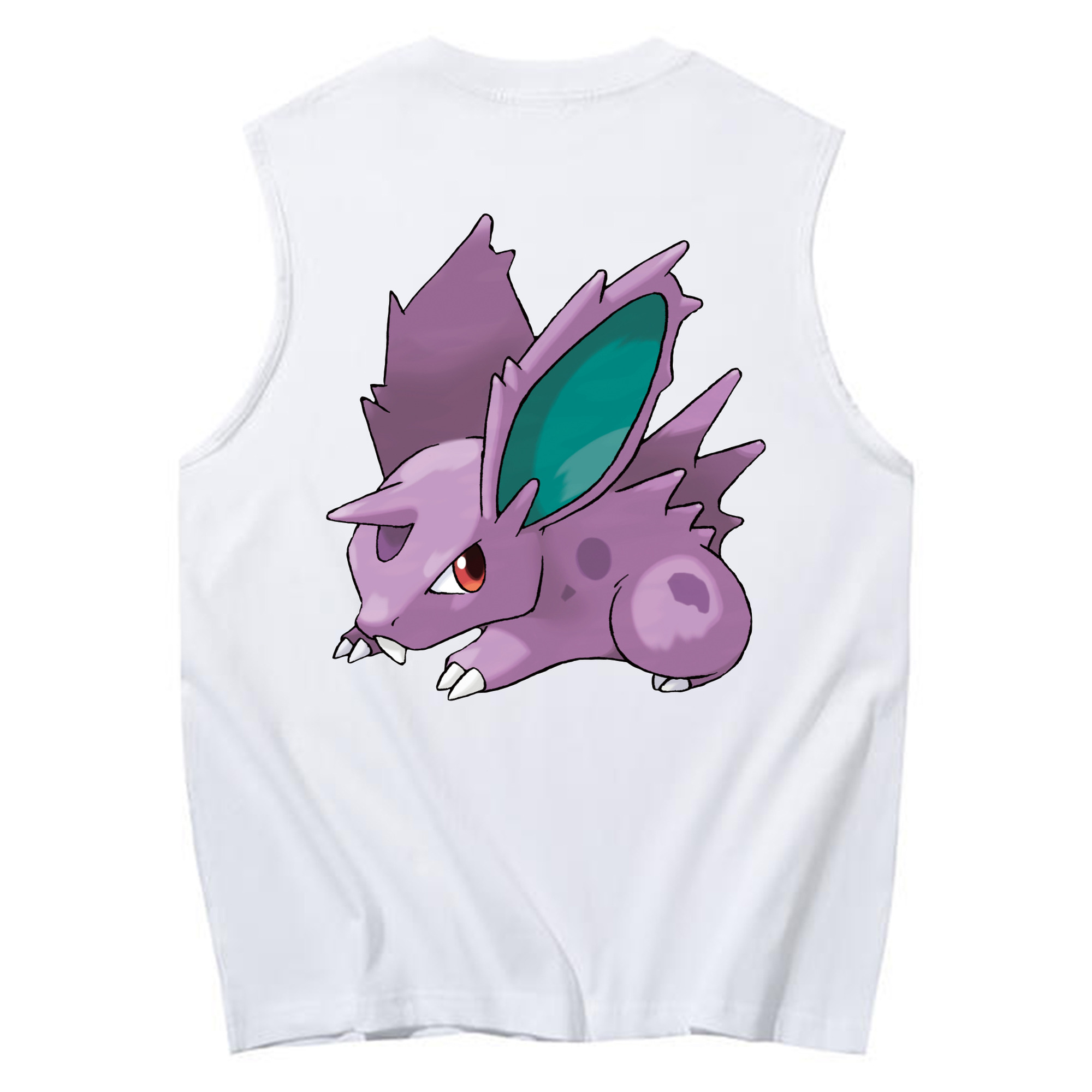 （画像用） ポケットモンスター Pokémon コットン100％タンクトップ（背面プリント）