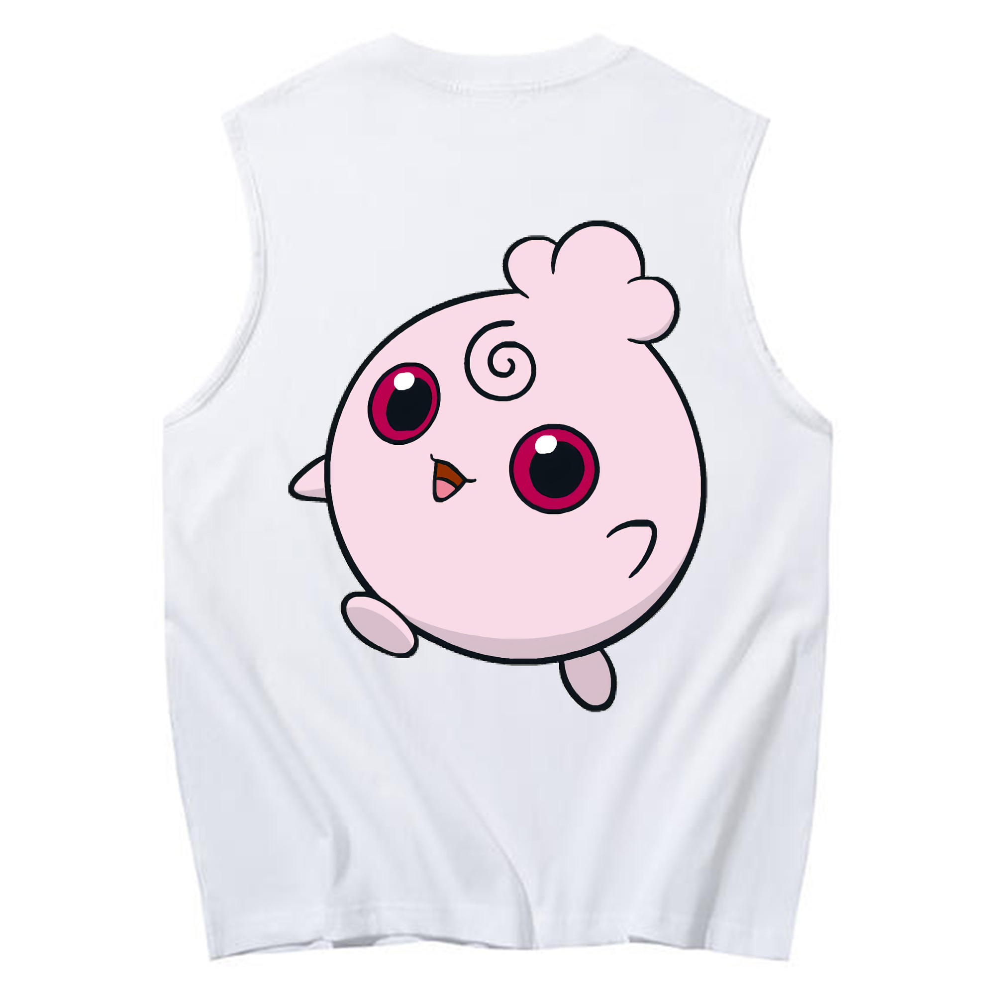 （画像用） ポケットモンスター Pokémon コットン100％タンクトップ（背面プリント）