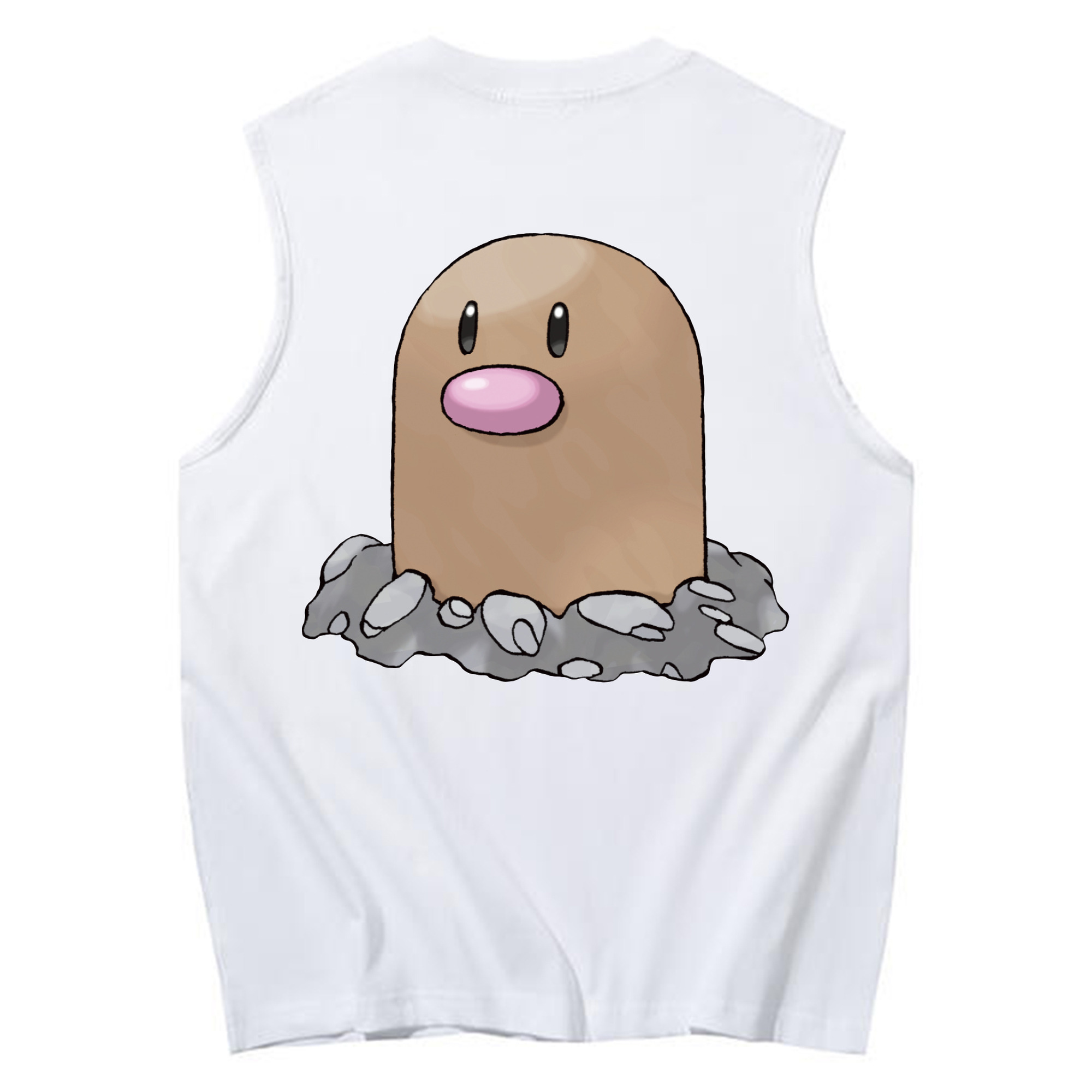 （画像用） ポケットモンスター Pokémon コットン100％タンクトップ（背面プリント）