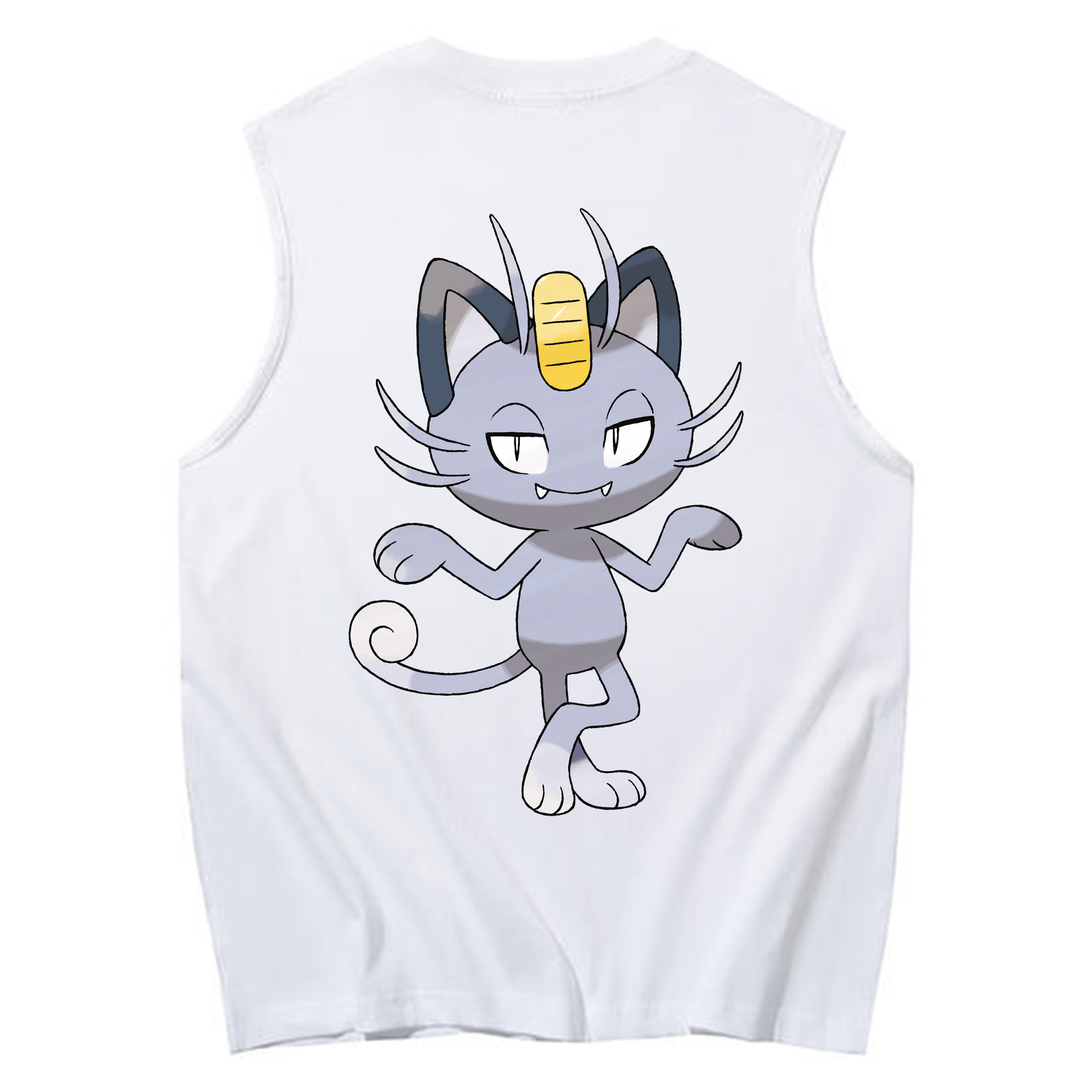 （画像用） ポケットモンスター Pokémon コットン100％タンクトップ（背面プリント）