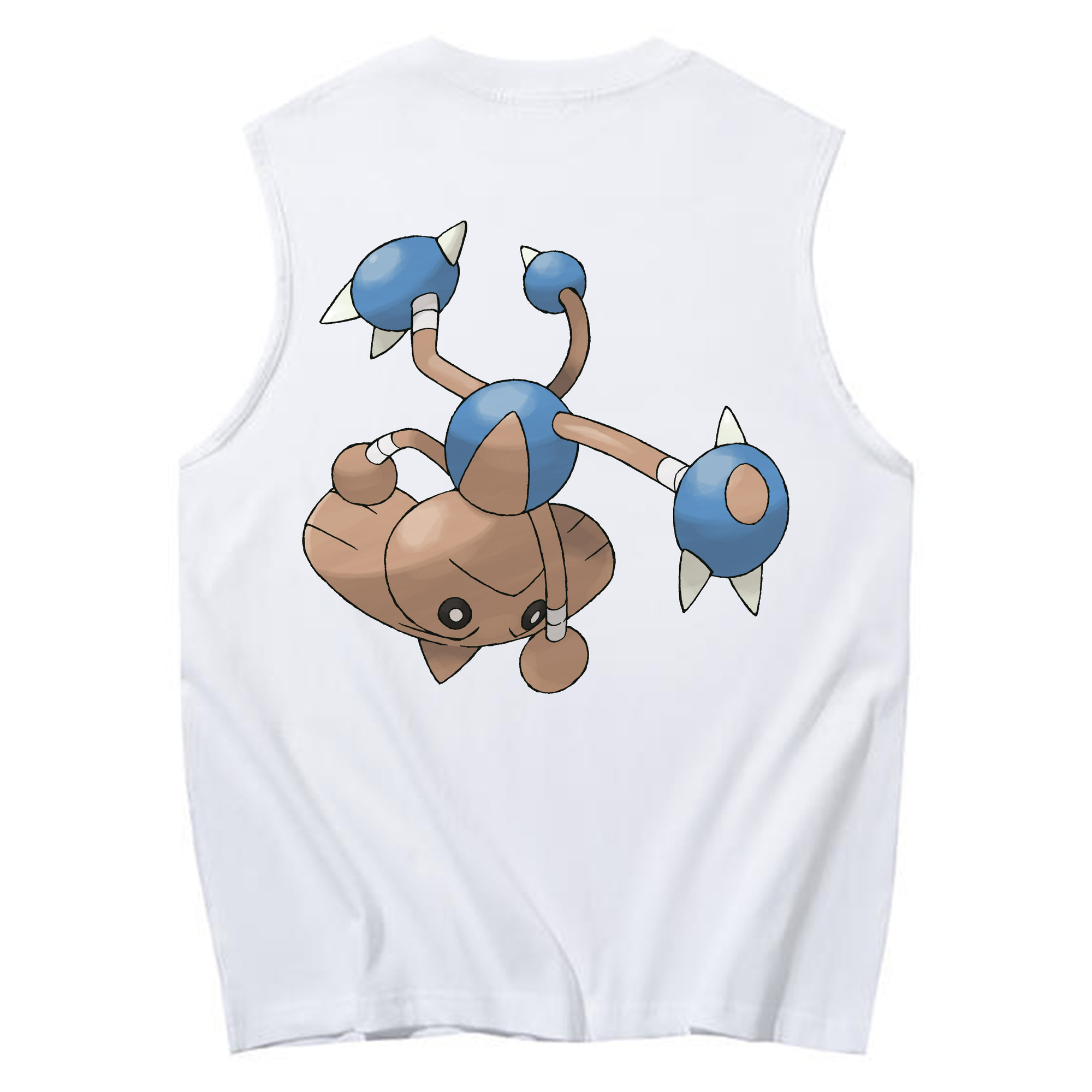 （画像用） ポケットモンスター Pokémon コットン100％タンクトップ（背面プリント）