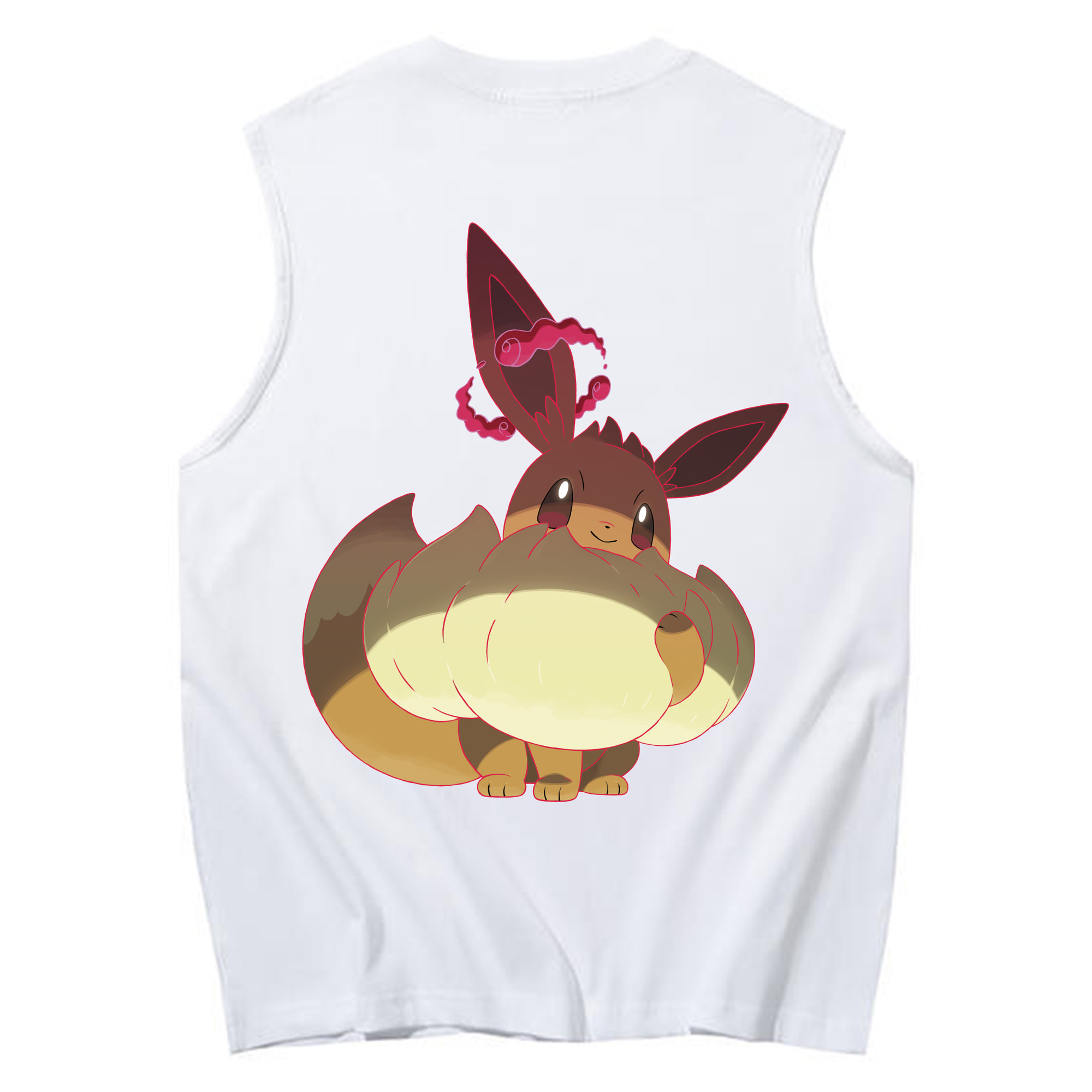 （画像用） ポケットモンスター Pokémon コットン100％タンクトップ（背面プリント）