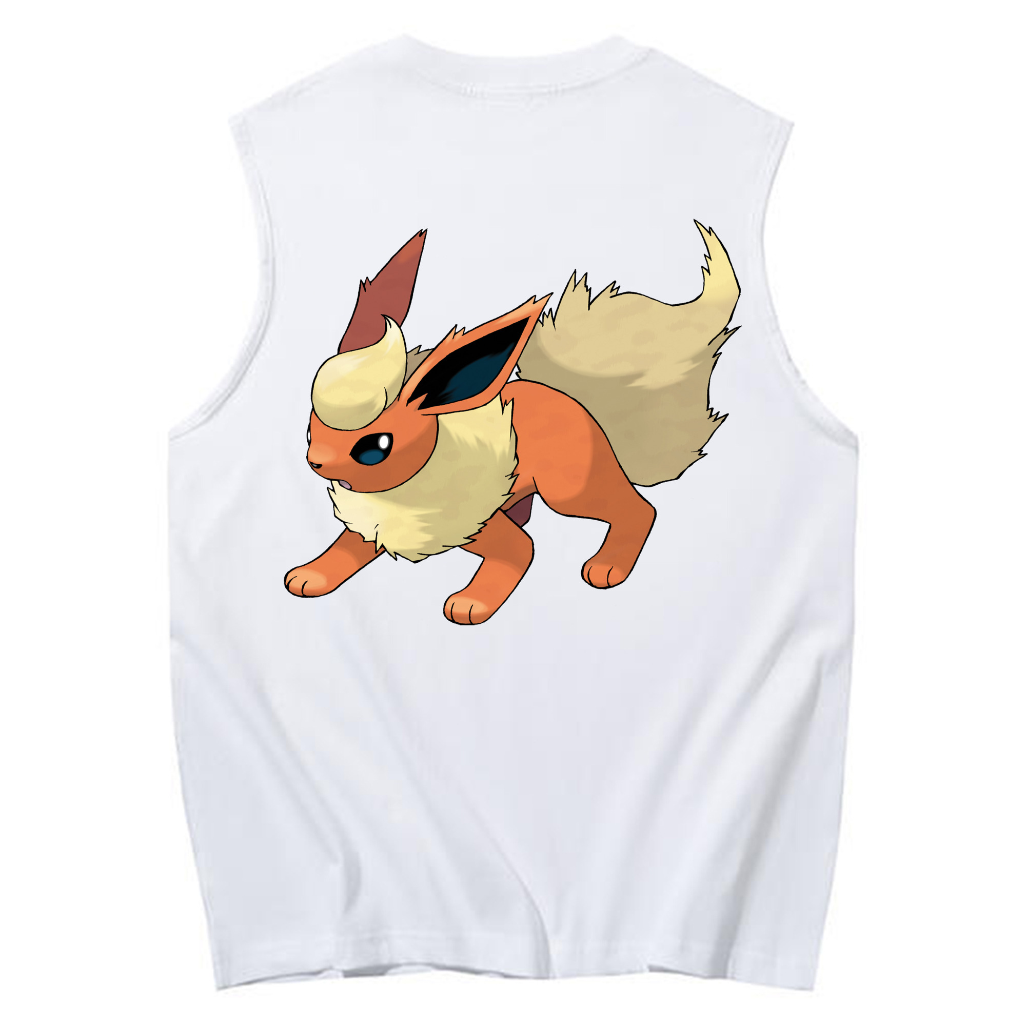 （画像用） ポケットモンスター Pokémon コットン100％タンクトップ（背面プリント）