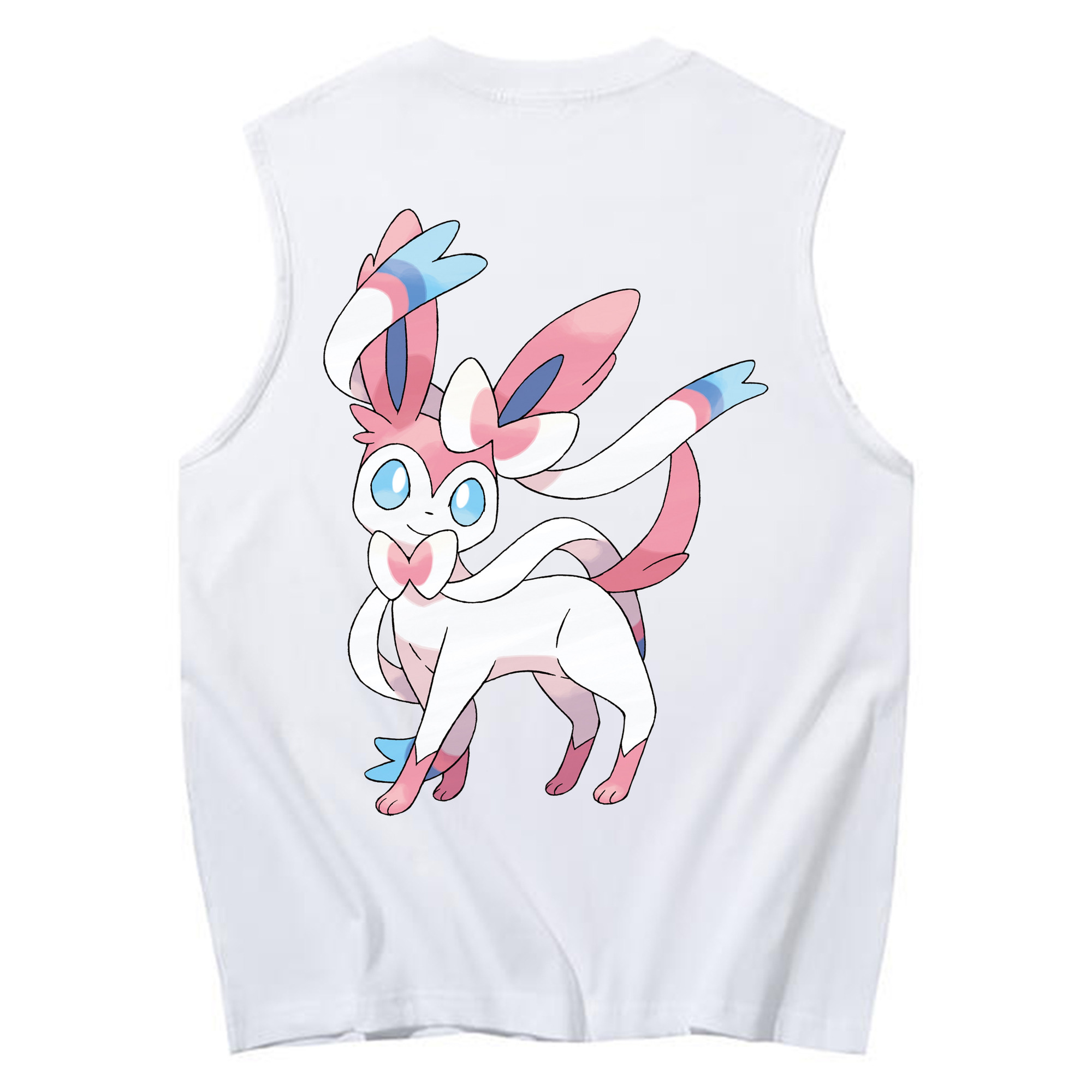 （画像用） ポケットモンスター Pokémon コットン100％タンクトップ（背面プリント）