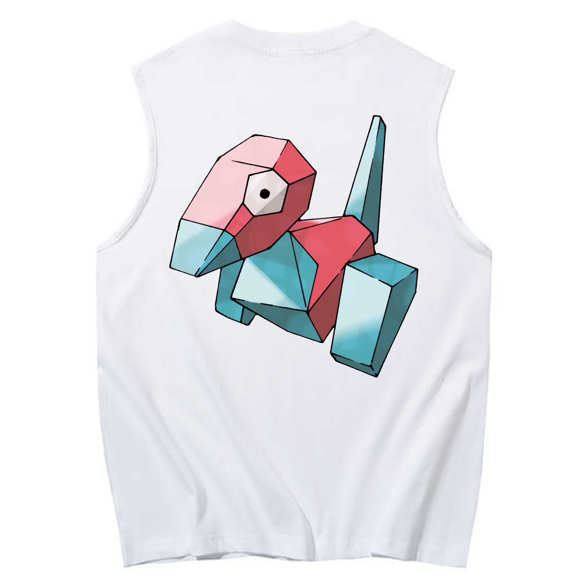 （画像用） ポケットモンスター Pokémon コットン100％タンクトップ（背面プリント）