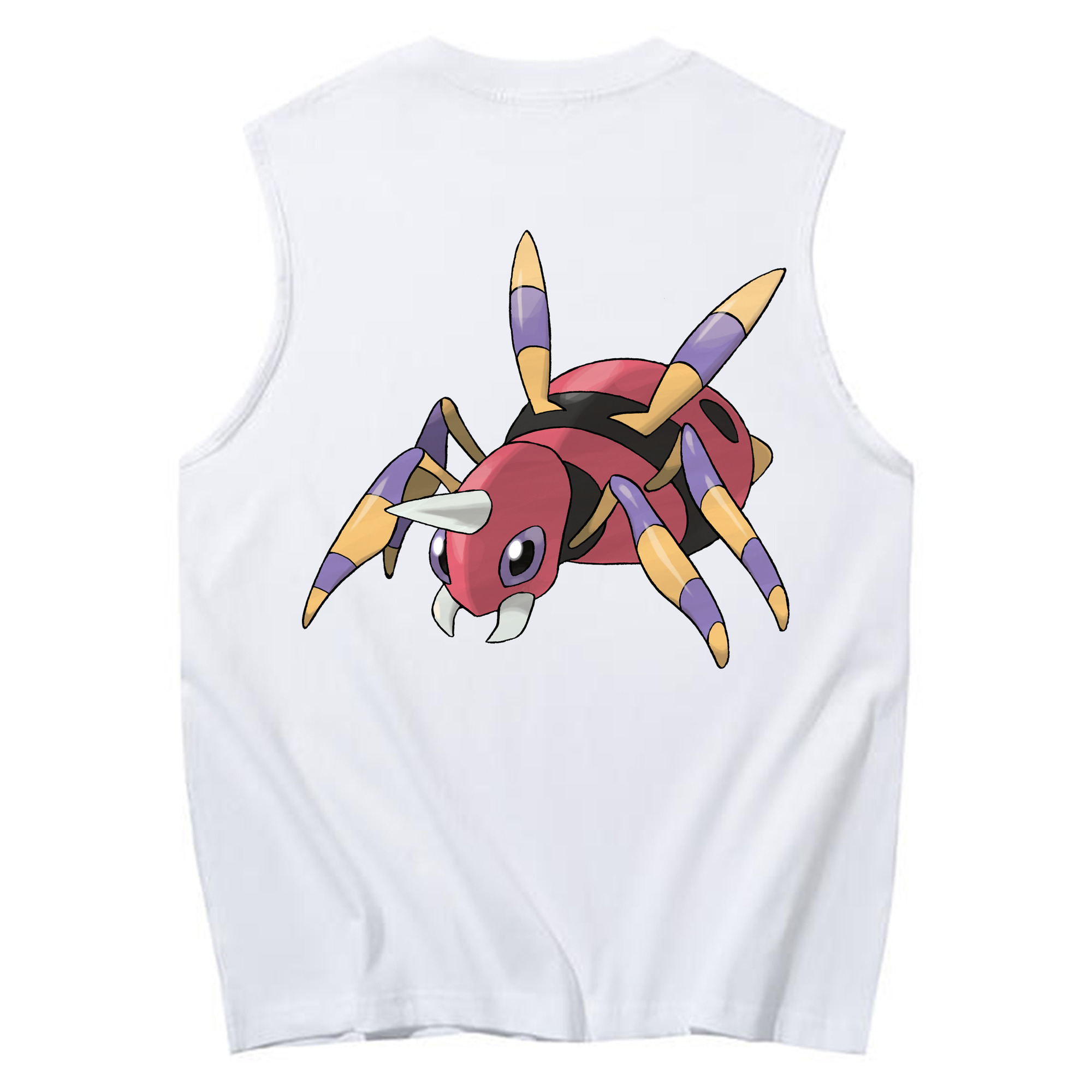 （画像用） ポケットモンスター Pokémon コットン100％タンクトップ（背面プリント）