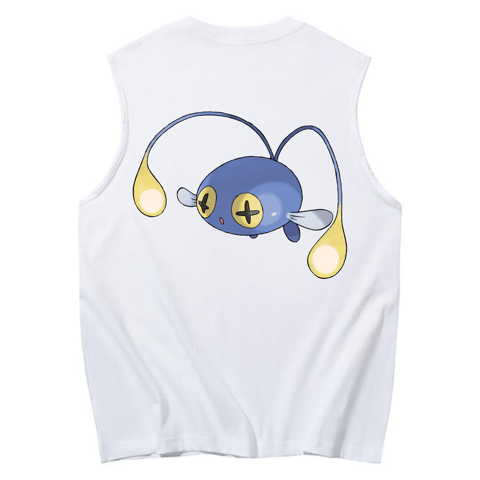 （画像用） ポケットモンスター Pokémon コットン100％タンクトップ（背面プリント）