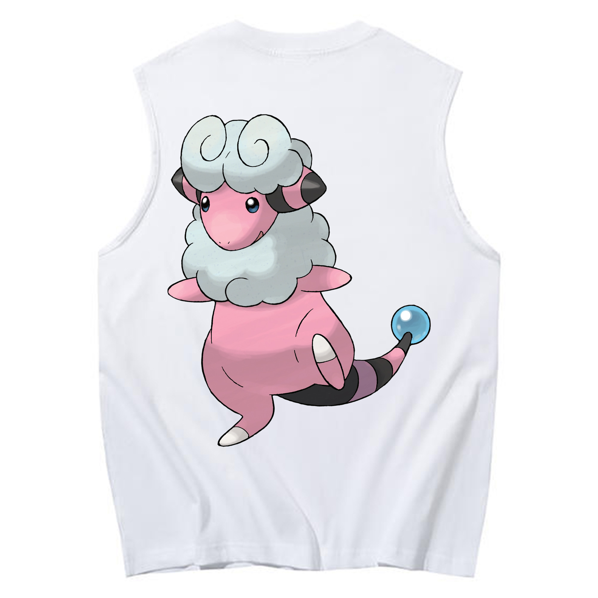 （画像用） ポケットモンスター Pokémon コットン100％タンクトップ（背面プリント）
