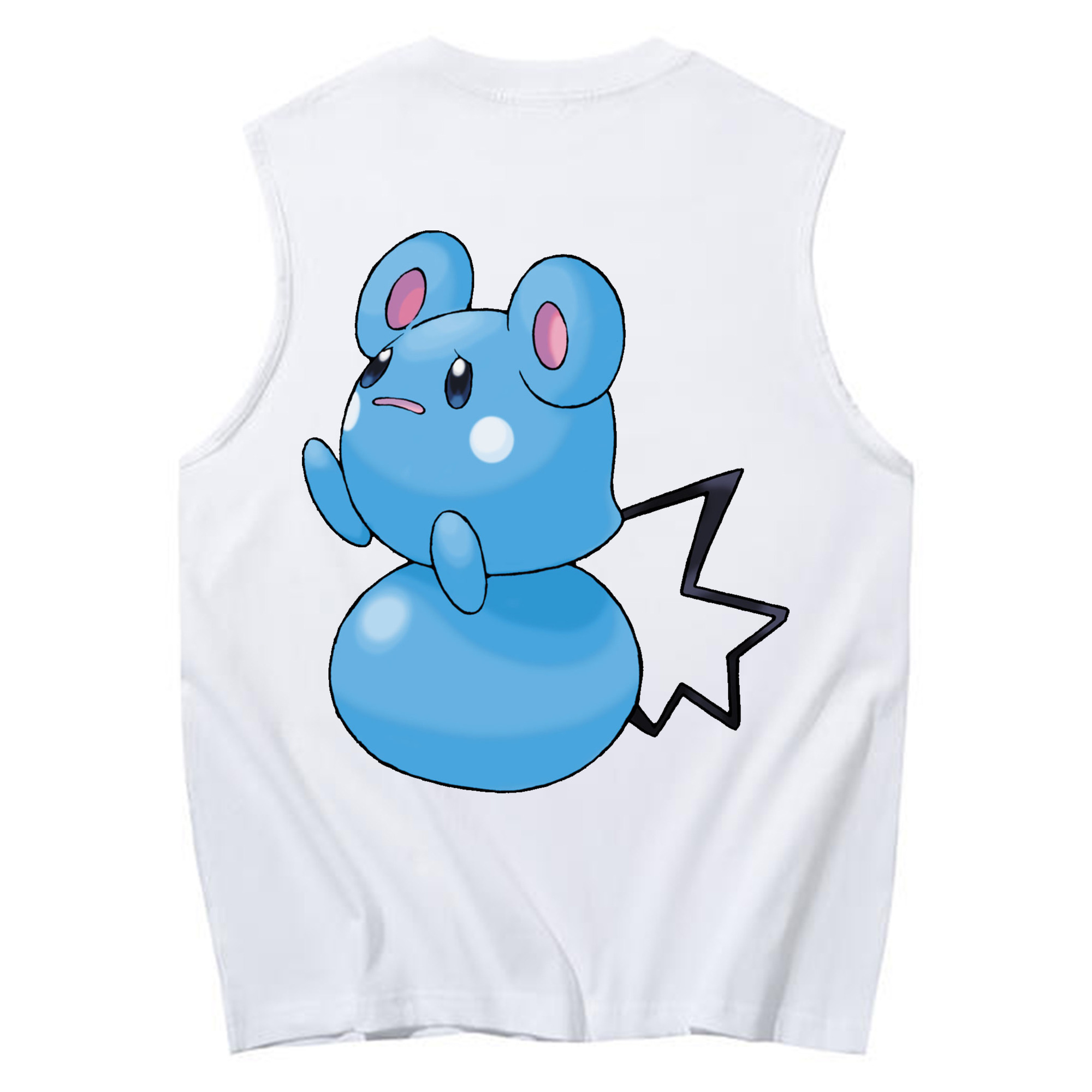 （画像用） ポケットモンスター Pokémon コットン100％タンクトップ（背面プリント）