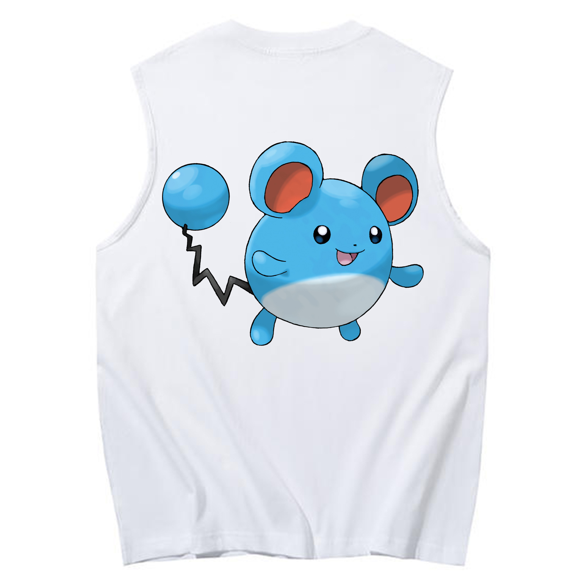 （画像用） ポケットモンスター Pokémon コットン100％タンクトップ（背面プリント）