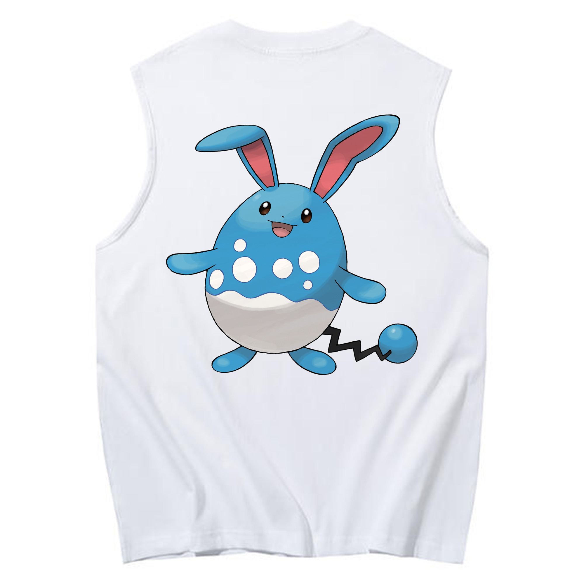 （画像用） ポケットモンスター Pokémon コットン100％タンクトップ（背面プリント）