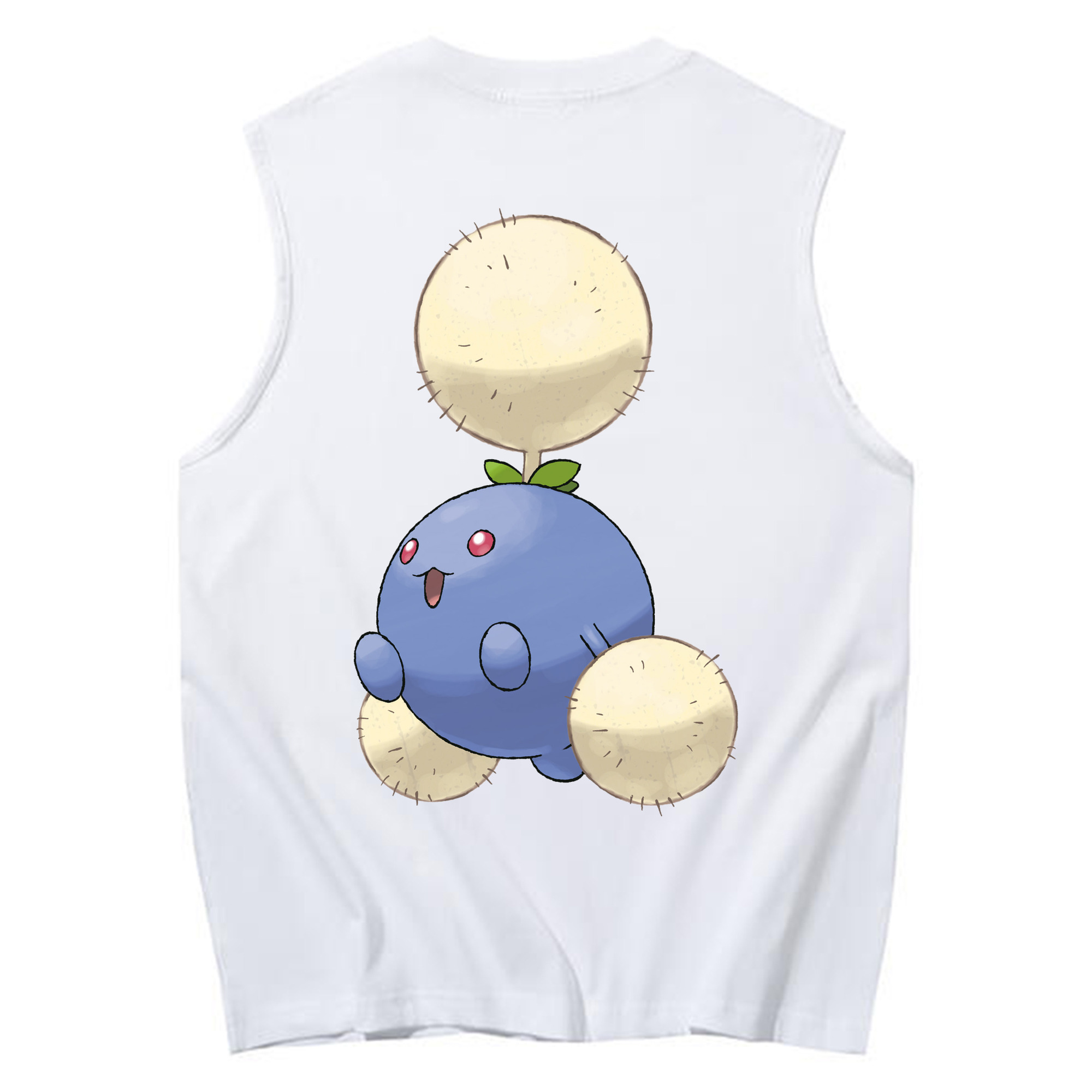 （画像用） ポケットモンスター Pokémon コットン100％タンクトップ（背面プリント）