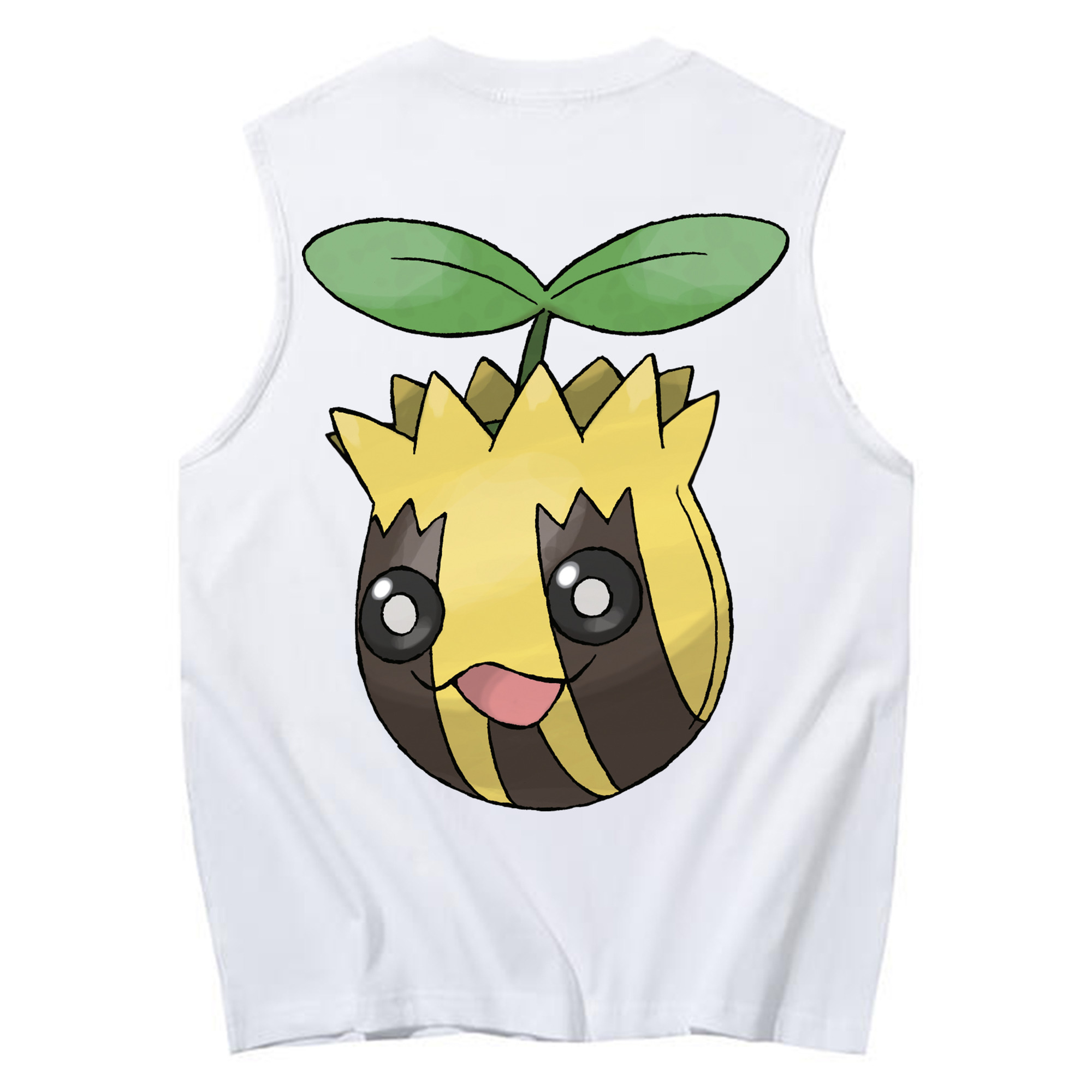 （画像用） ポケットモンスター Pokémon コットン100％タンクトップ（背面プリント）