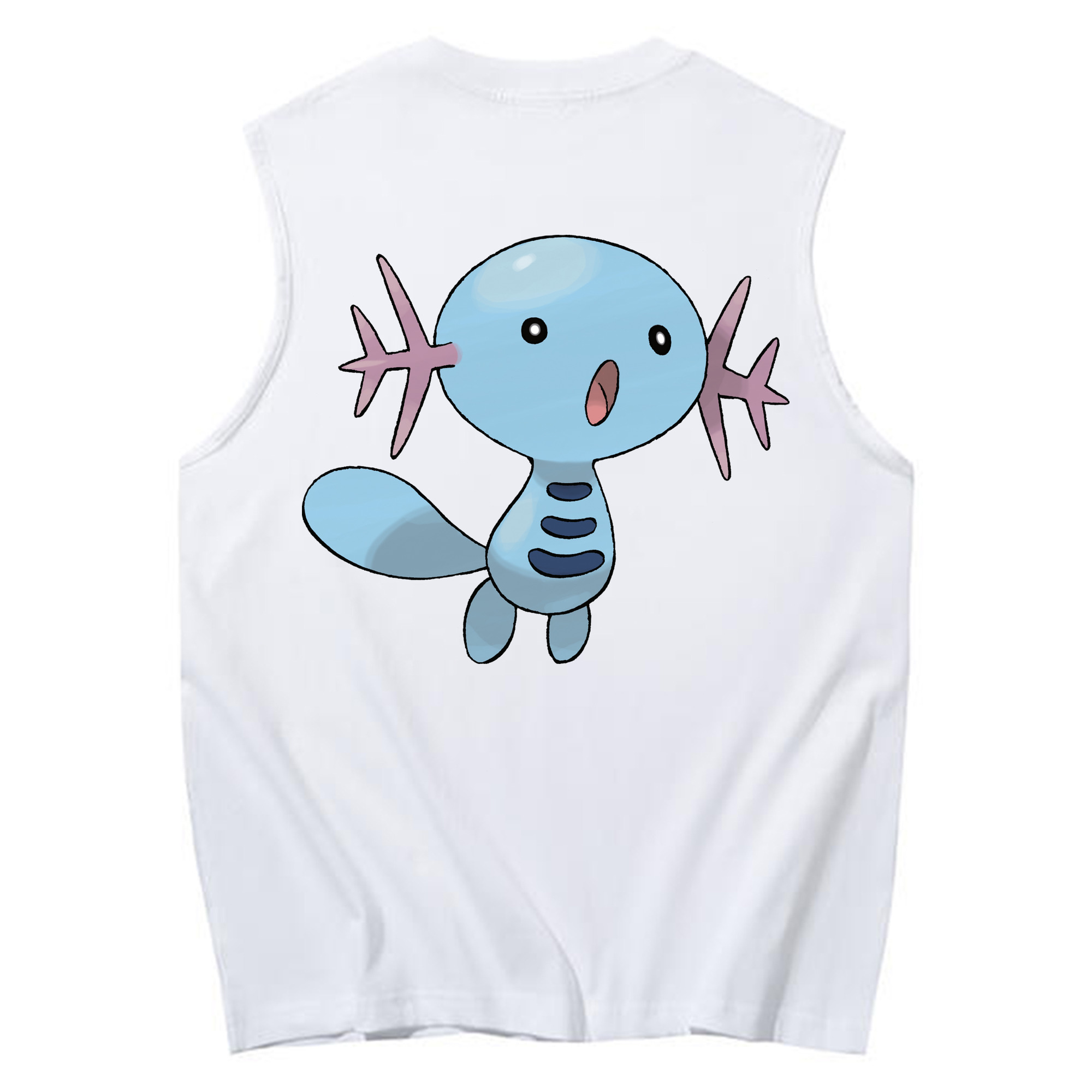 （画像用） ポケットモンスター Pokémon コットン100％タンクトップ（背面プリント）