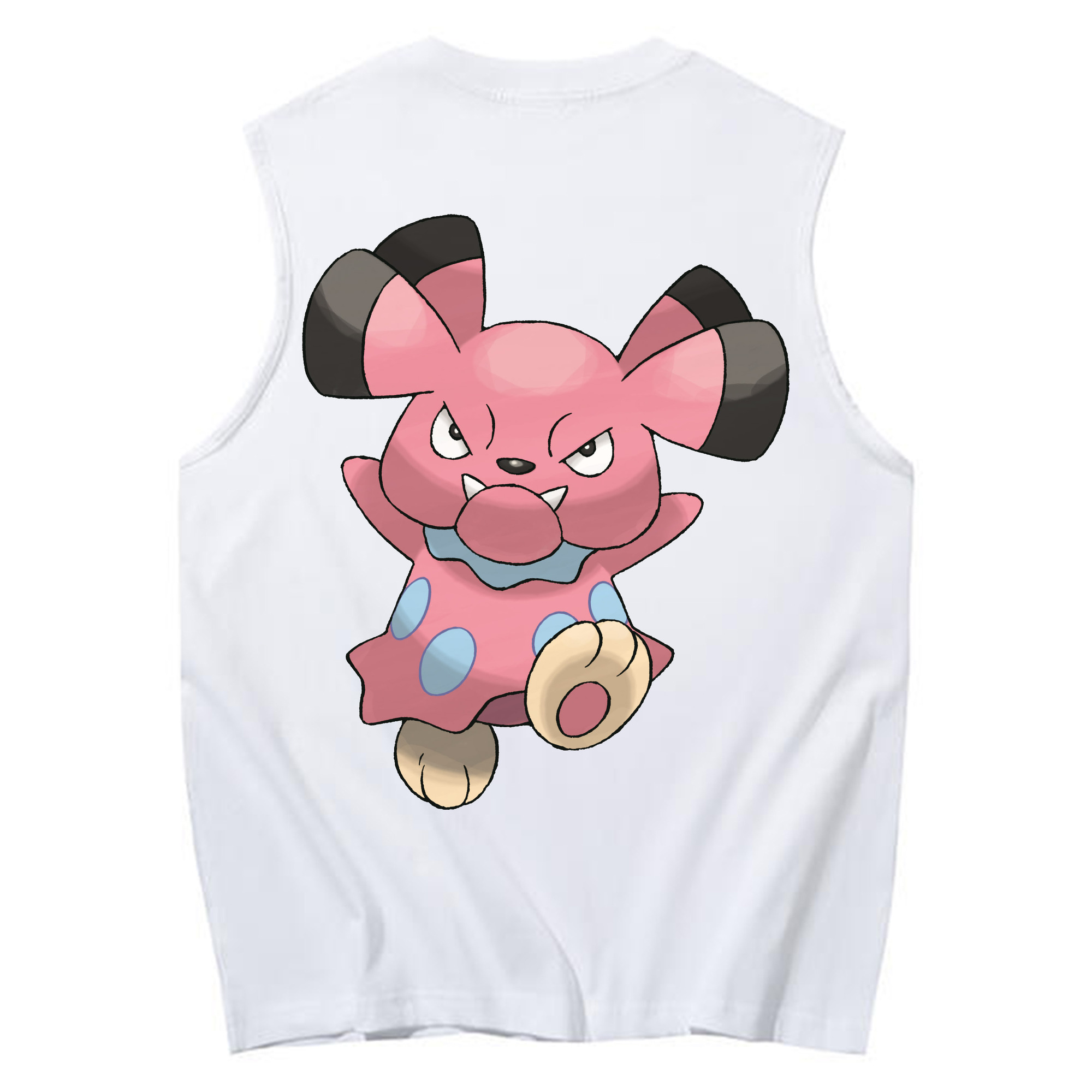 （画像用） ポケットモンスター Pokémon コットン100％タンクトップ（背面プリント）