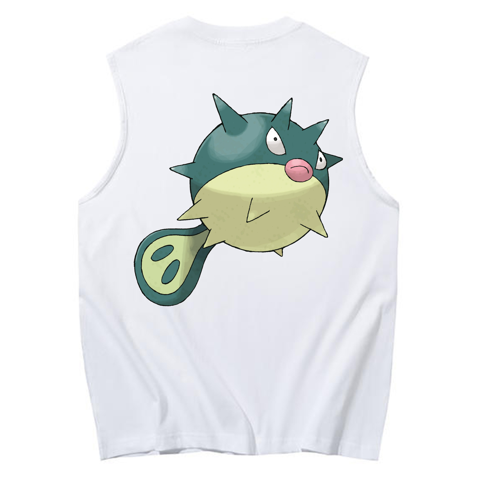 （画像用） ポケットモンスター Pokémon コットン100％タンクトップ（背面プリント）