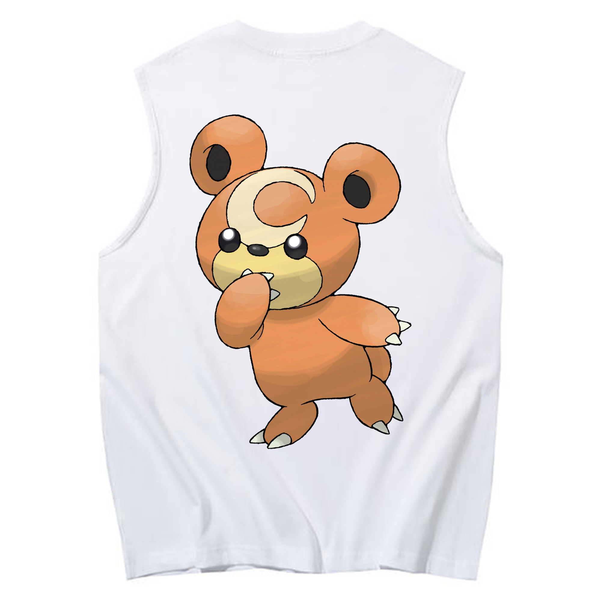 （画像用） ポケットモンスター Pokémon コットン100％タンクトップ（背面プリント）