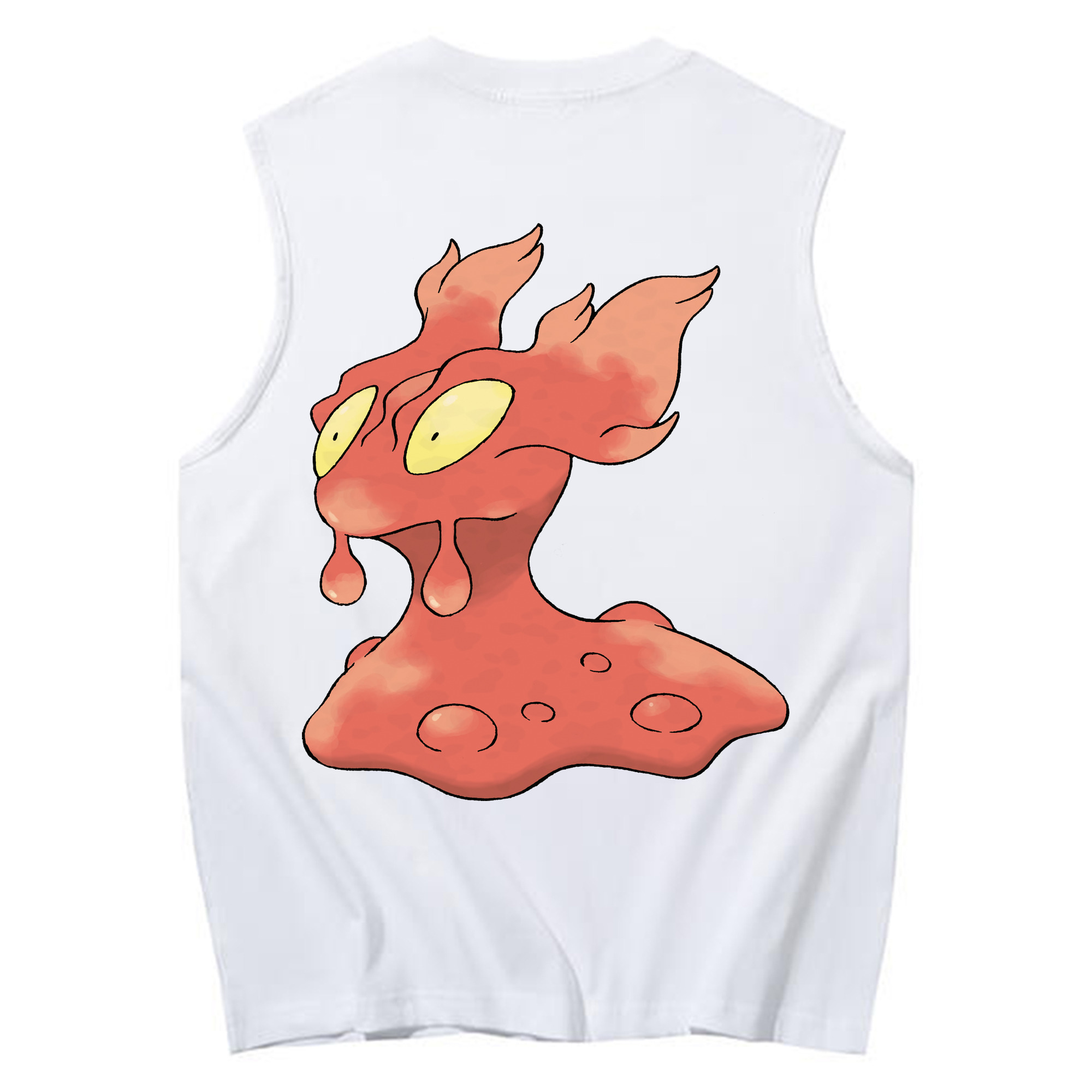 （画像用） ポケットモンスター Pokémon コットン100％タンクトップ（背面プリント）