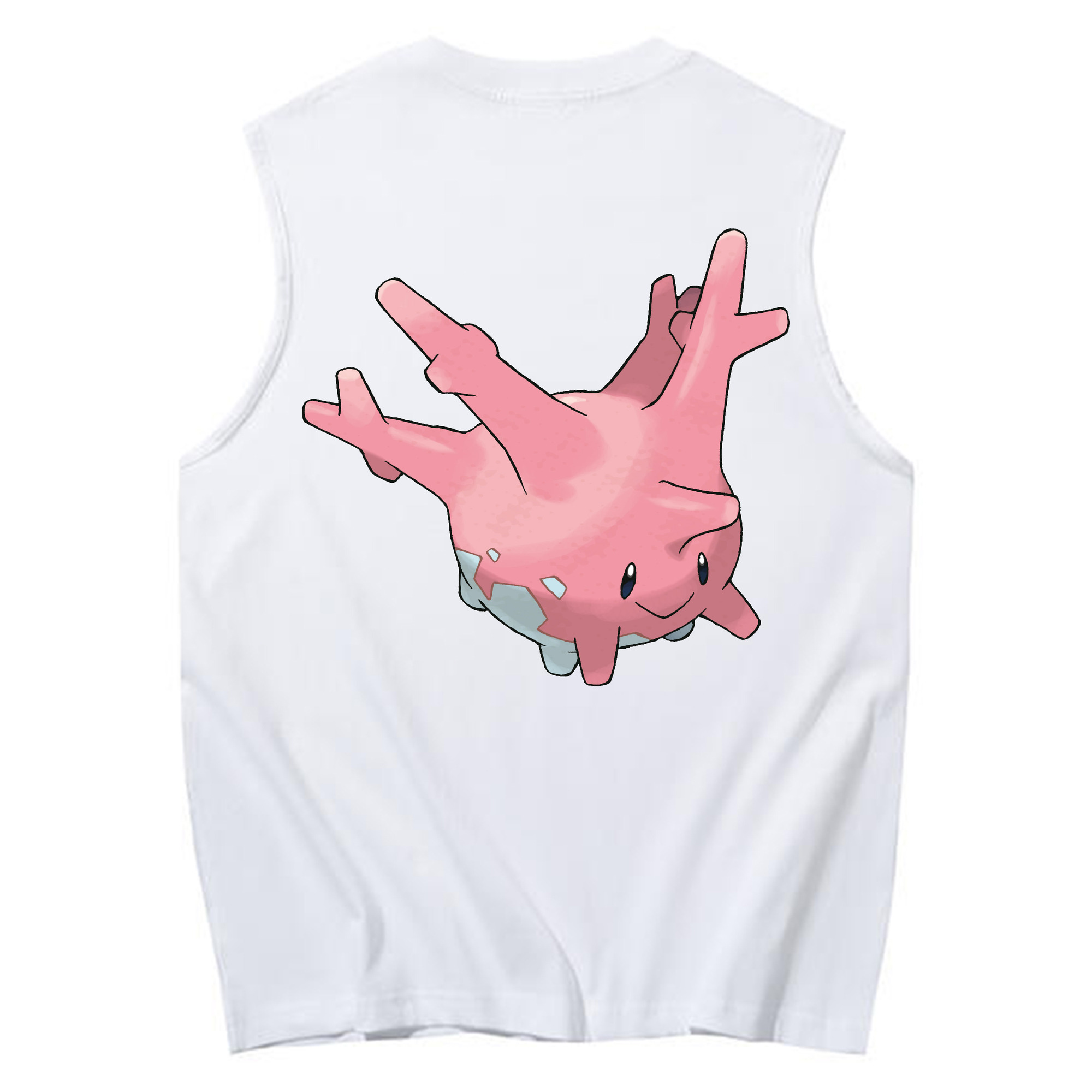 （画像用） ポケットモンスター Pokémon コットン100％タンクトップ（背面プリント）
