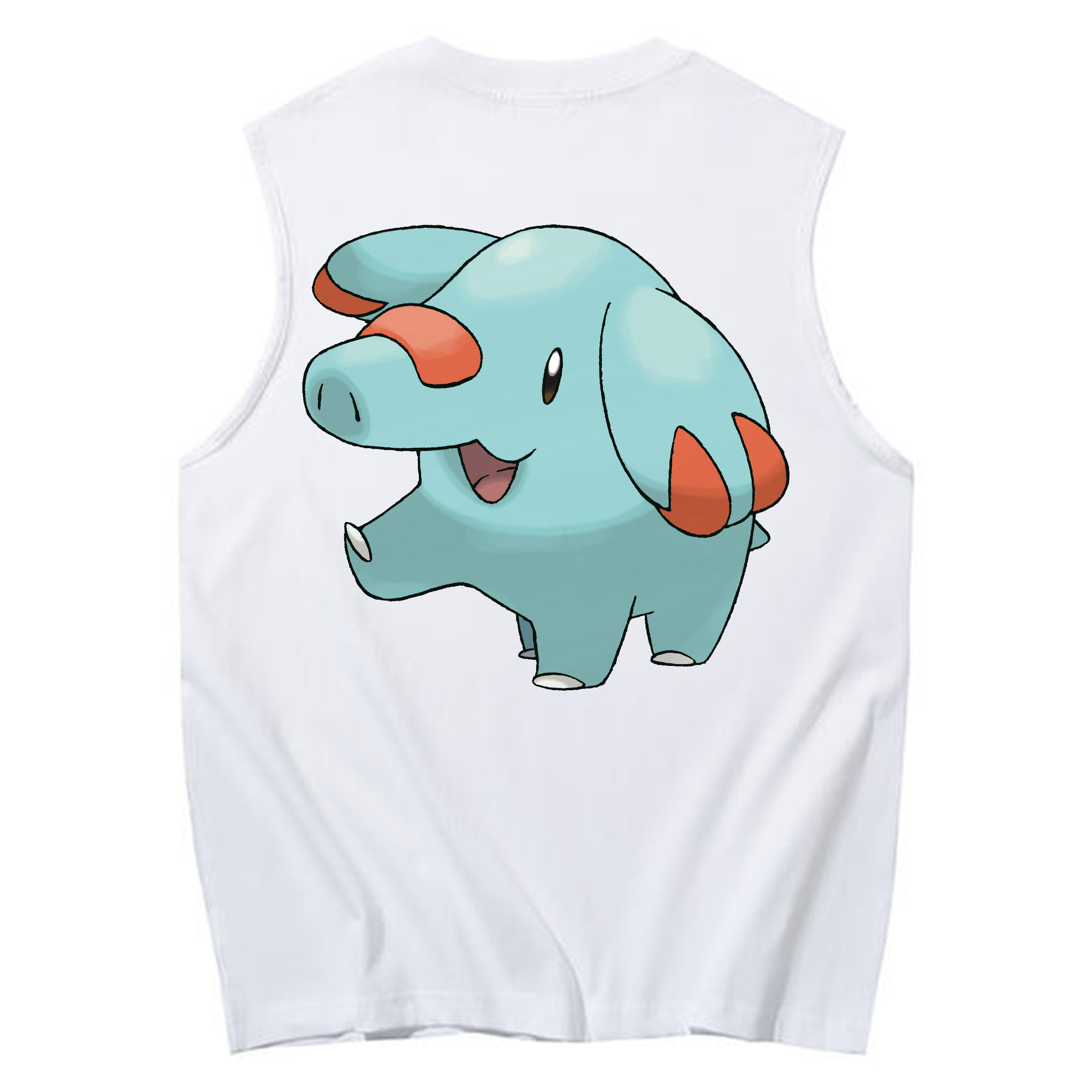 （画像用） ポケットモンスター Pokémon コットン100％タンクトップ（背面プリント）