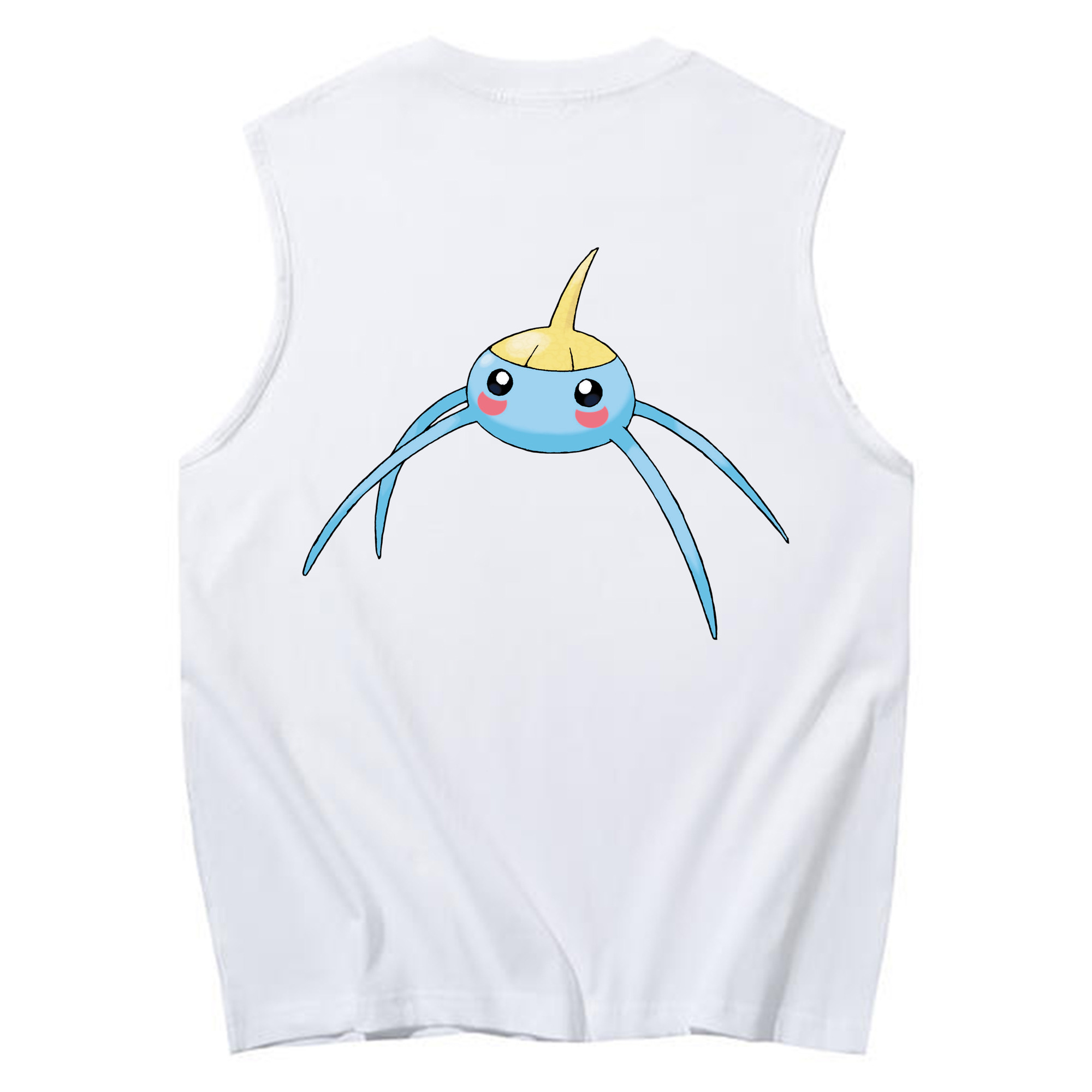 （画像用） ポケットモンスター Pokémon コットン100％タンクトップ（背面プリント）