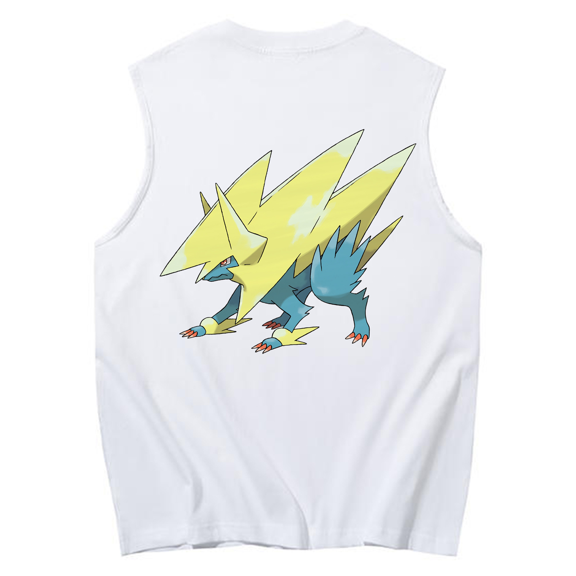 （画像用） ポケットモンスター Pokémon コットン100％タンクトップ（背面プリント）