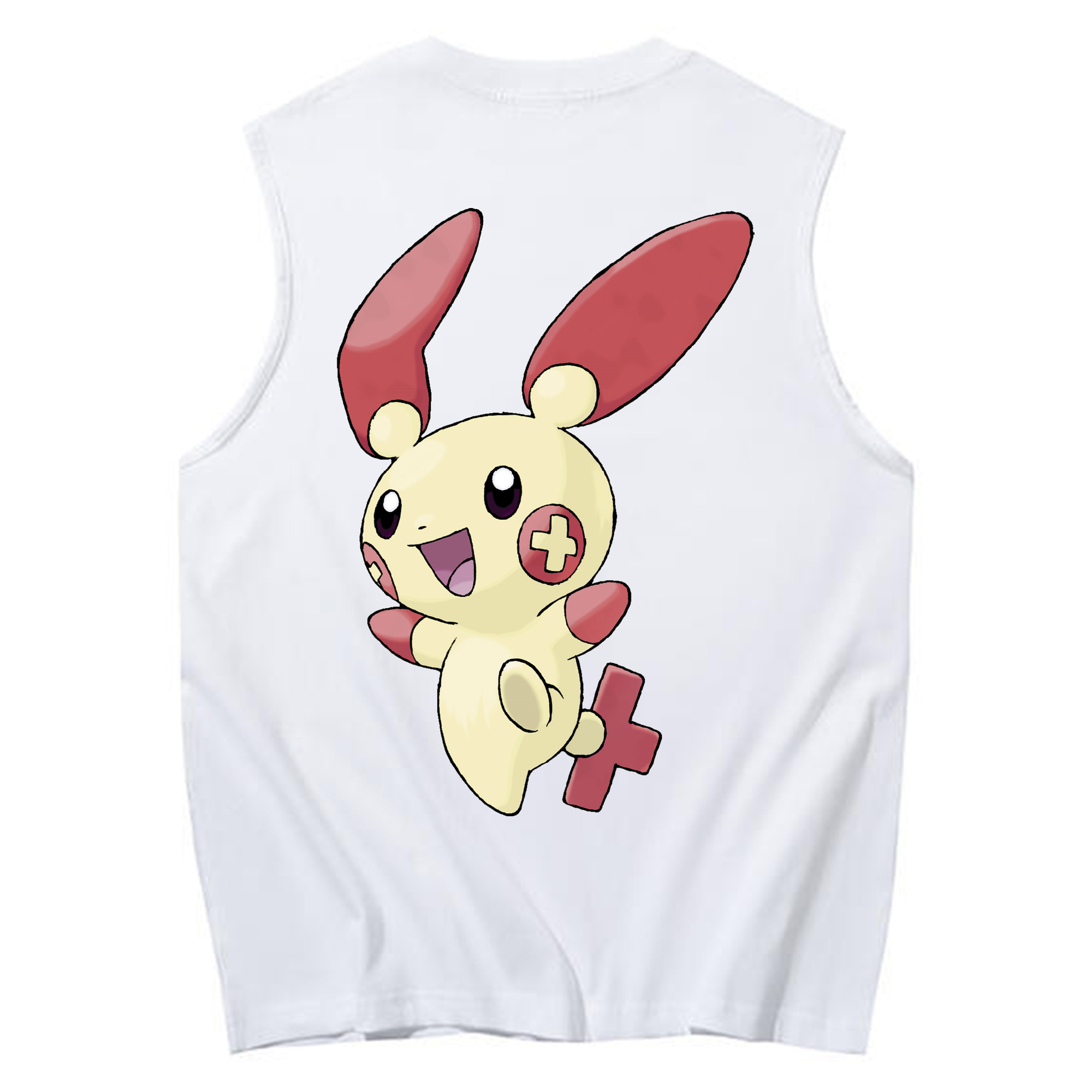 （画像用） ポケットモンスター Pokémon コットン100％タンクトップ（背面プリント）