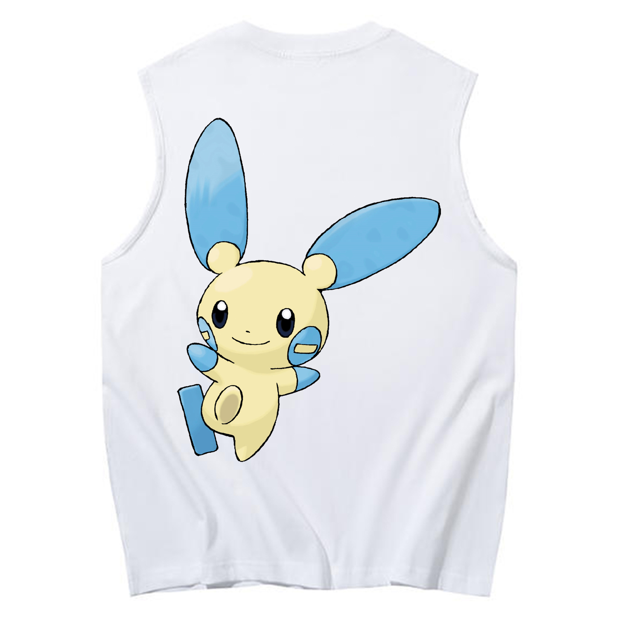 （画像用） ポケットモンスター Pokémon コットン100％タンクトップ（背面プリント）