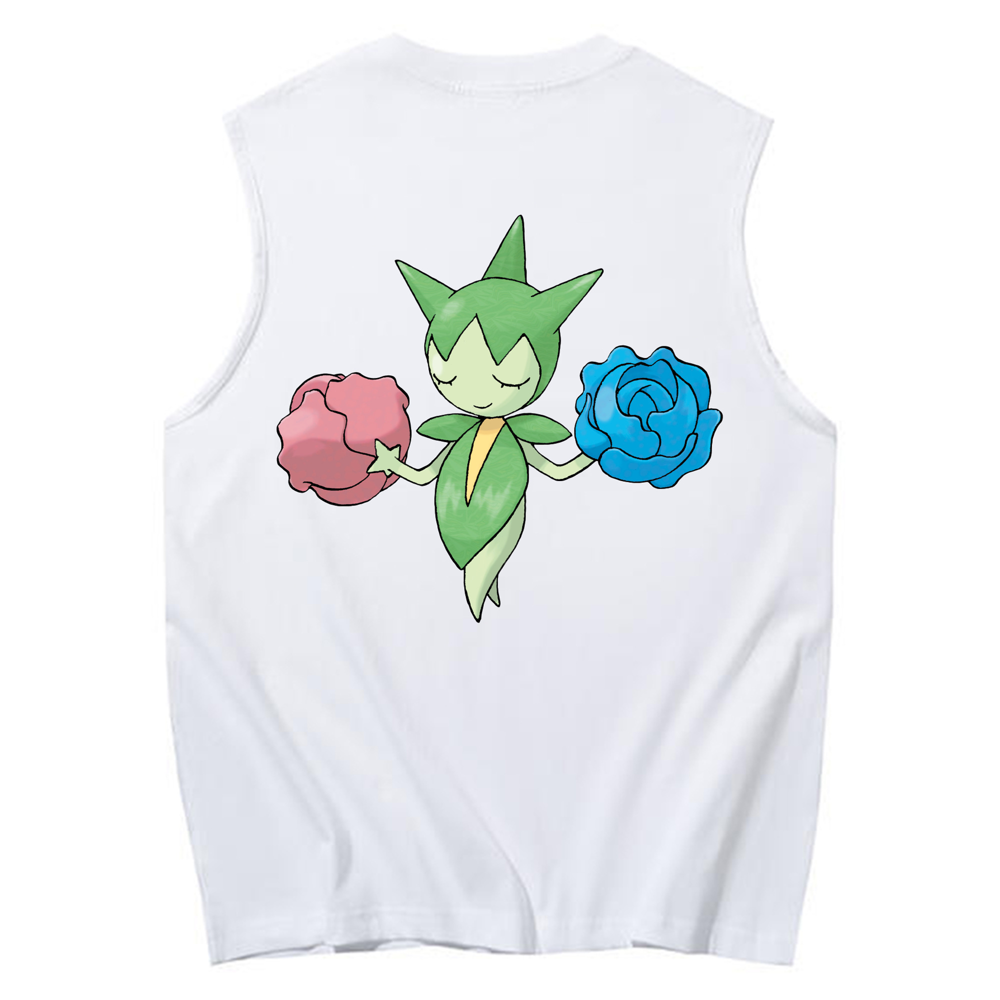 （画像用） ポケットモンスター Pokémon コットン100％タンクトップ（背面プリント）
