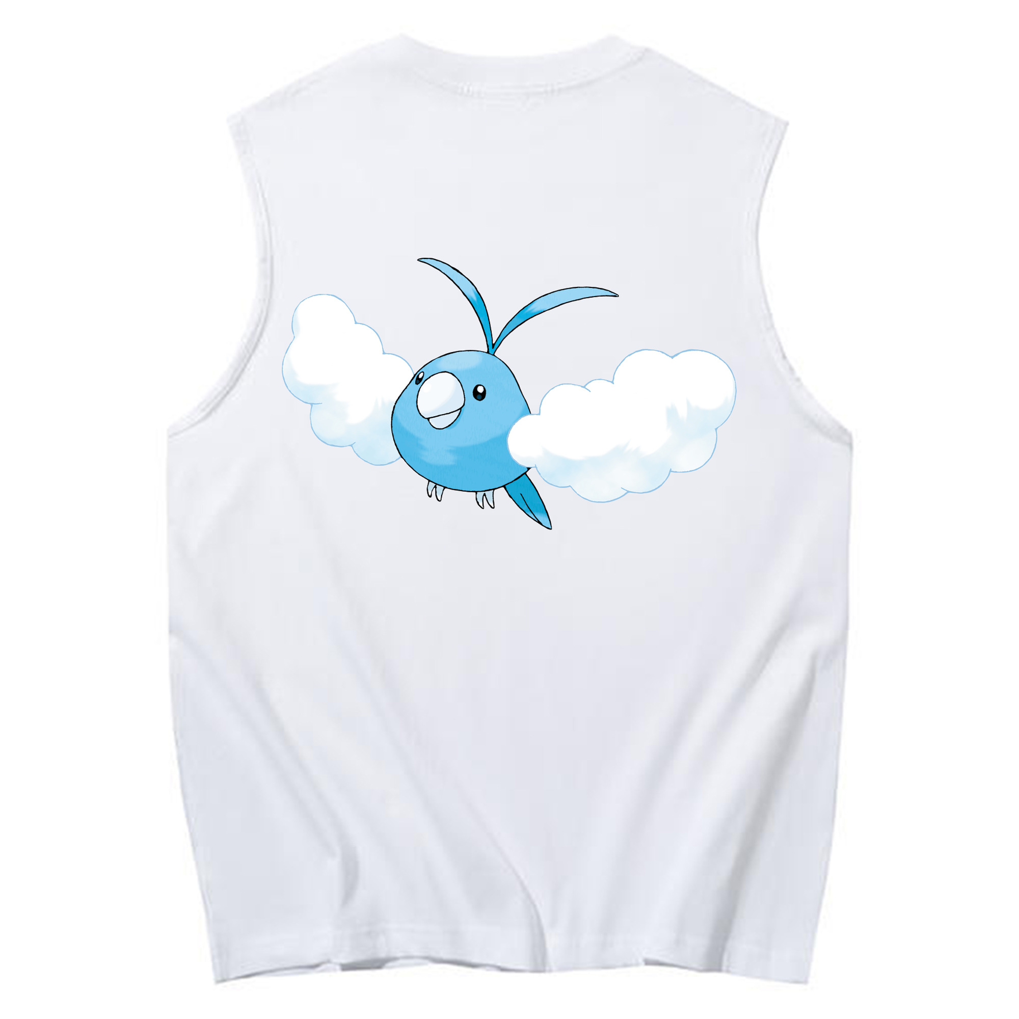 （画像用） ポケットモンスター Pokémon コットン100％タンクトップ（背面プリント）