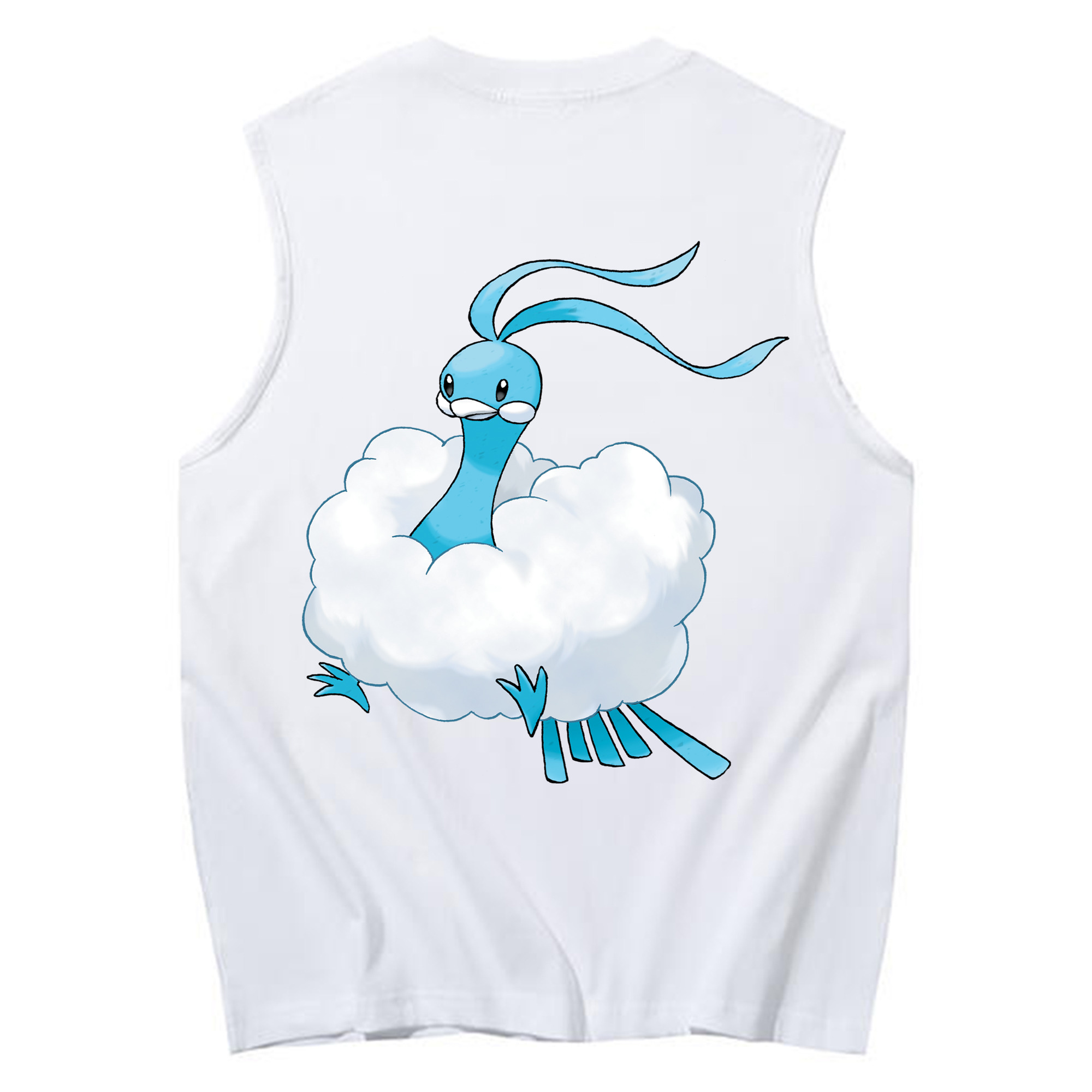 （画像用） ポケットモンスター Pokémon コットン100％タンクトップ（背面プリント）