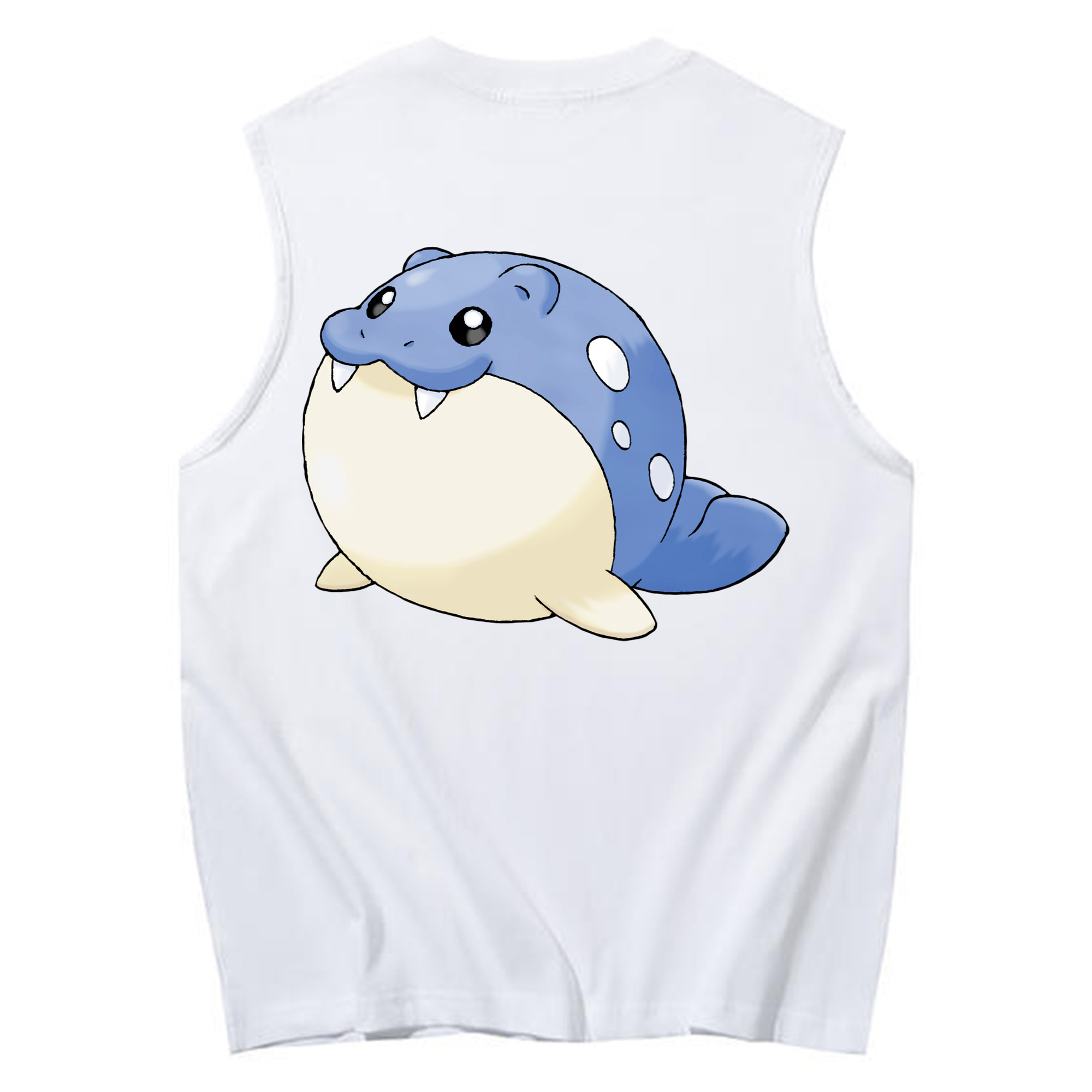（画像用） ポケットモンスター Pokémon コットン100％タンクトップ（背面プリント）