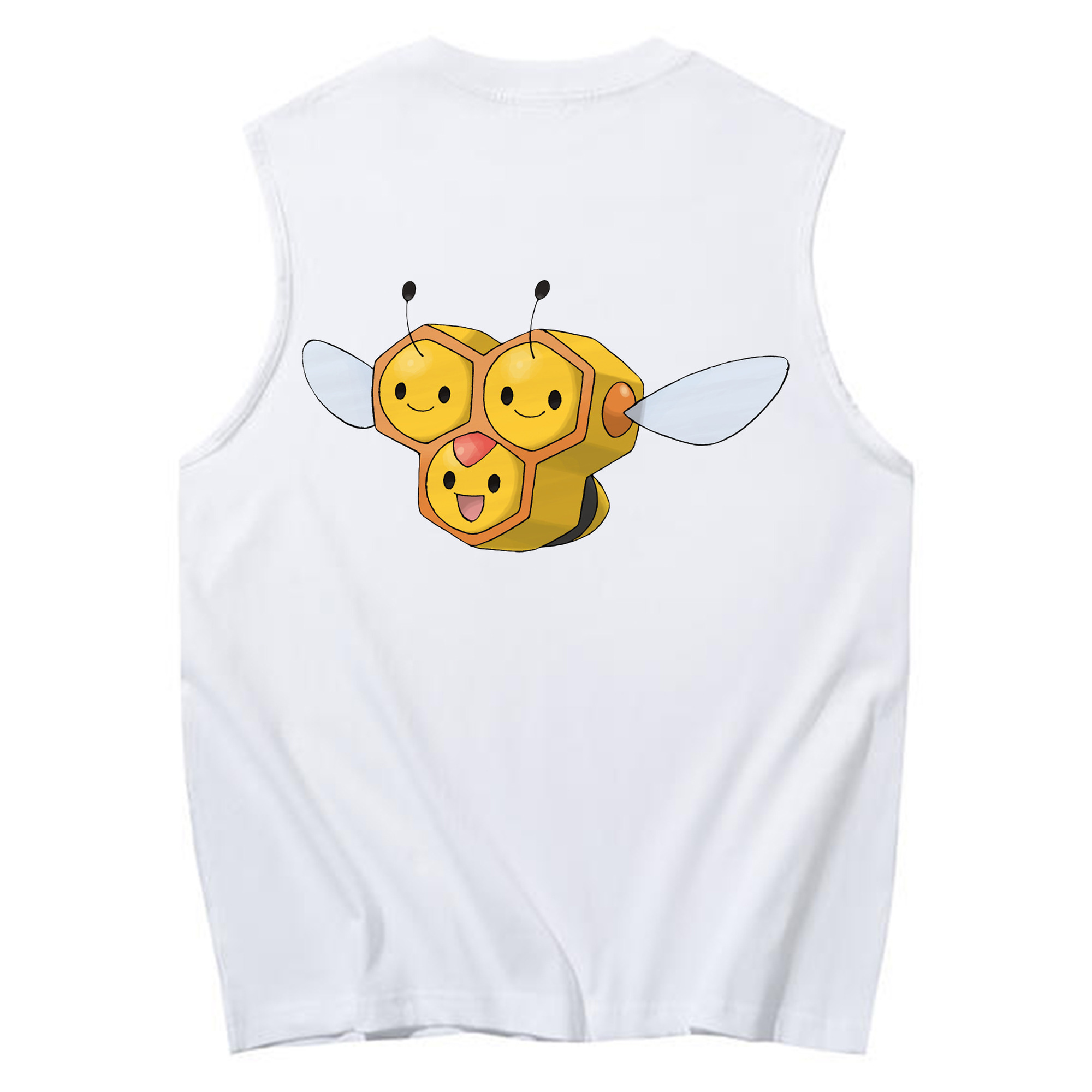 （画像用） ポケットモンスター Pokémon コットン100％タンクトップ（背面プリント）