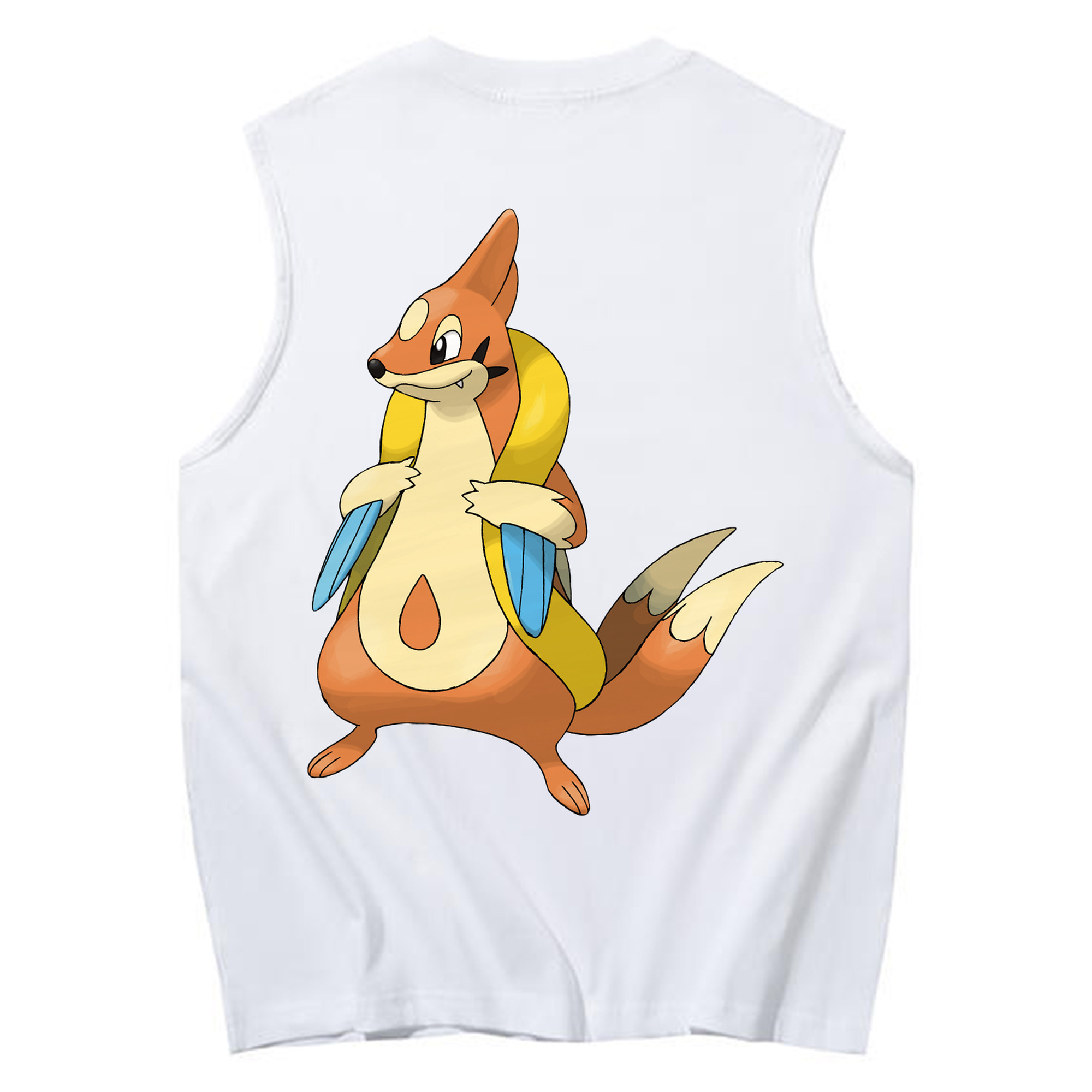 （画像用） ポケットモンスター Pokémon コットン100％タンクトップ（背面プリント）