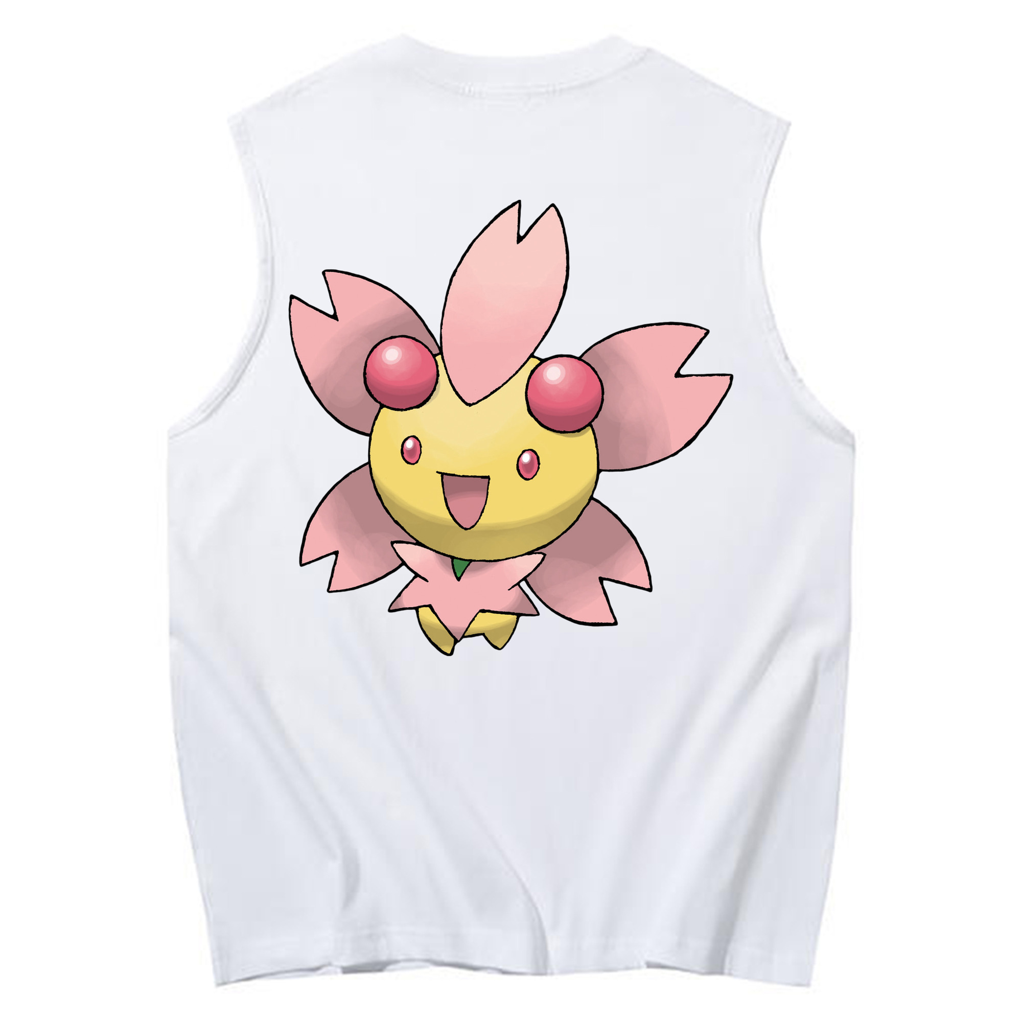 （画像用） ポケットモンスター Pokémon コットン100％タンクトップ（背面プリント）