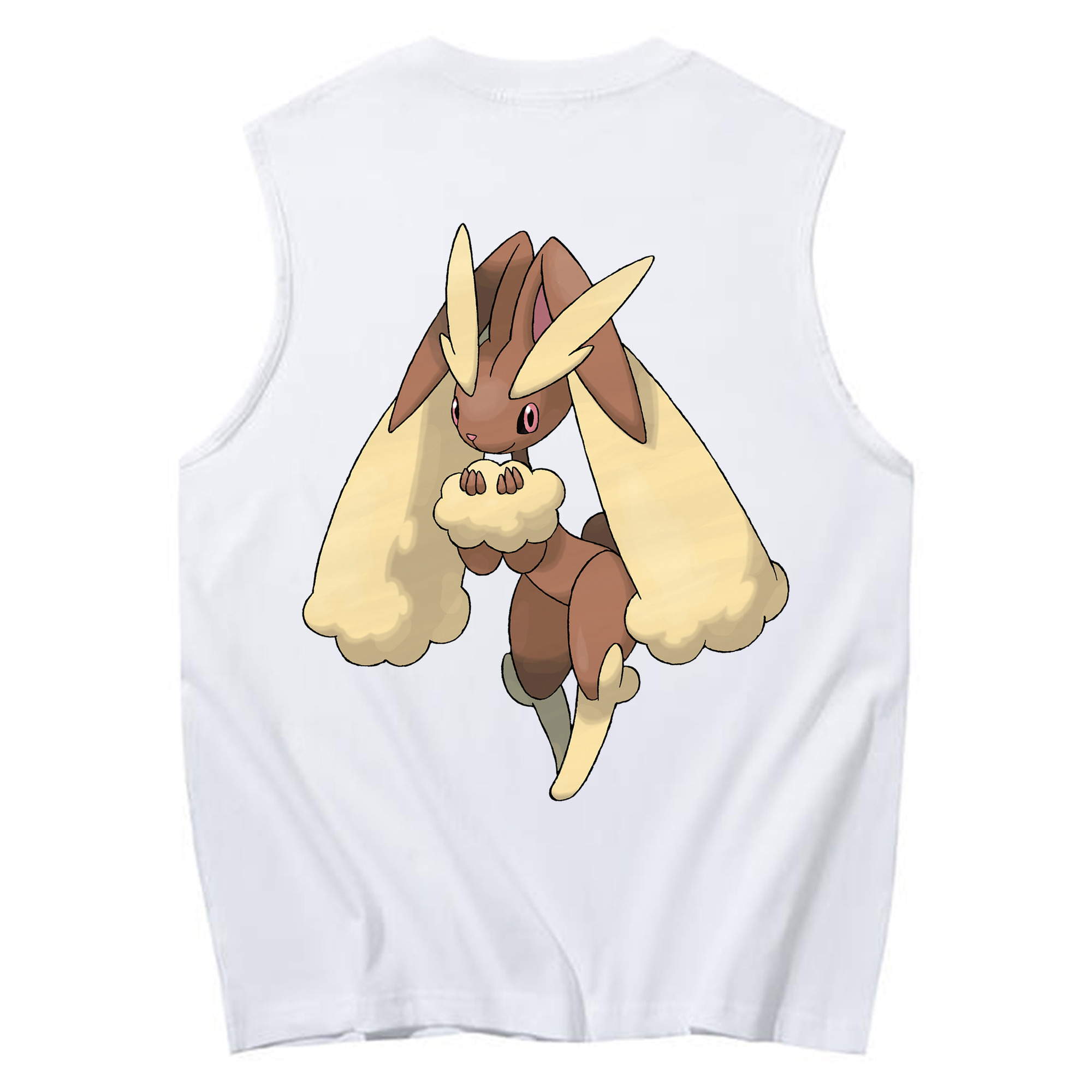 （画像用） ポケットモンスター Pokémon コットン100％タンクトップ（背面プリント）