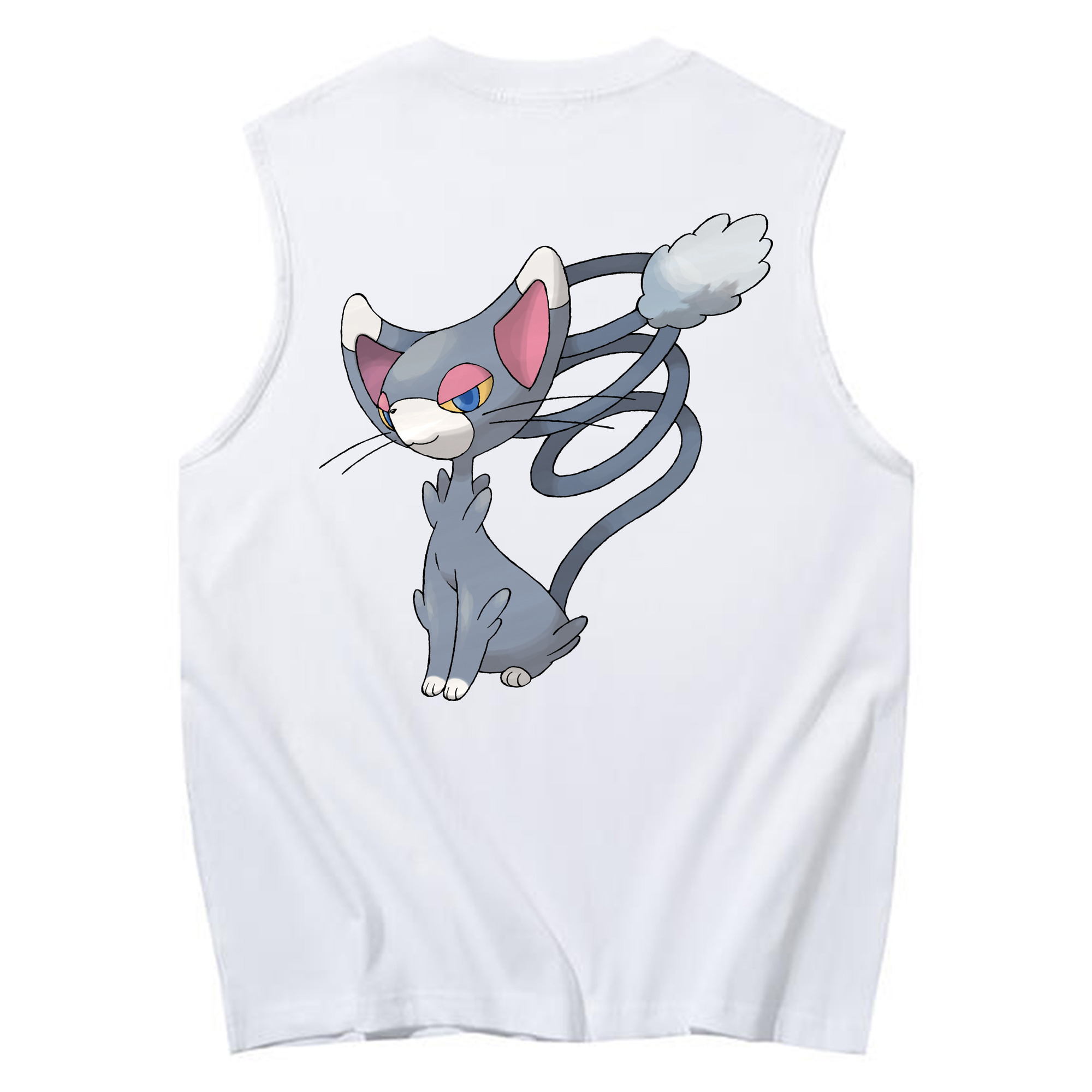 （画像用） ポケットモンスター Pokémon コットン100％タンクトップ（背面プリント）