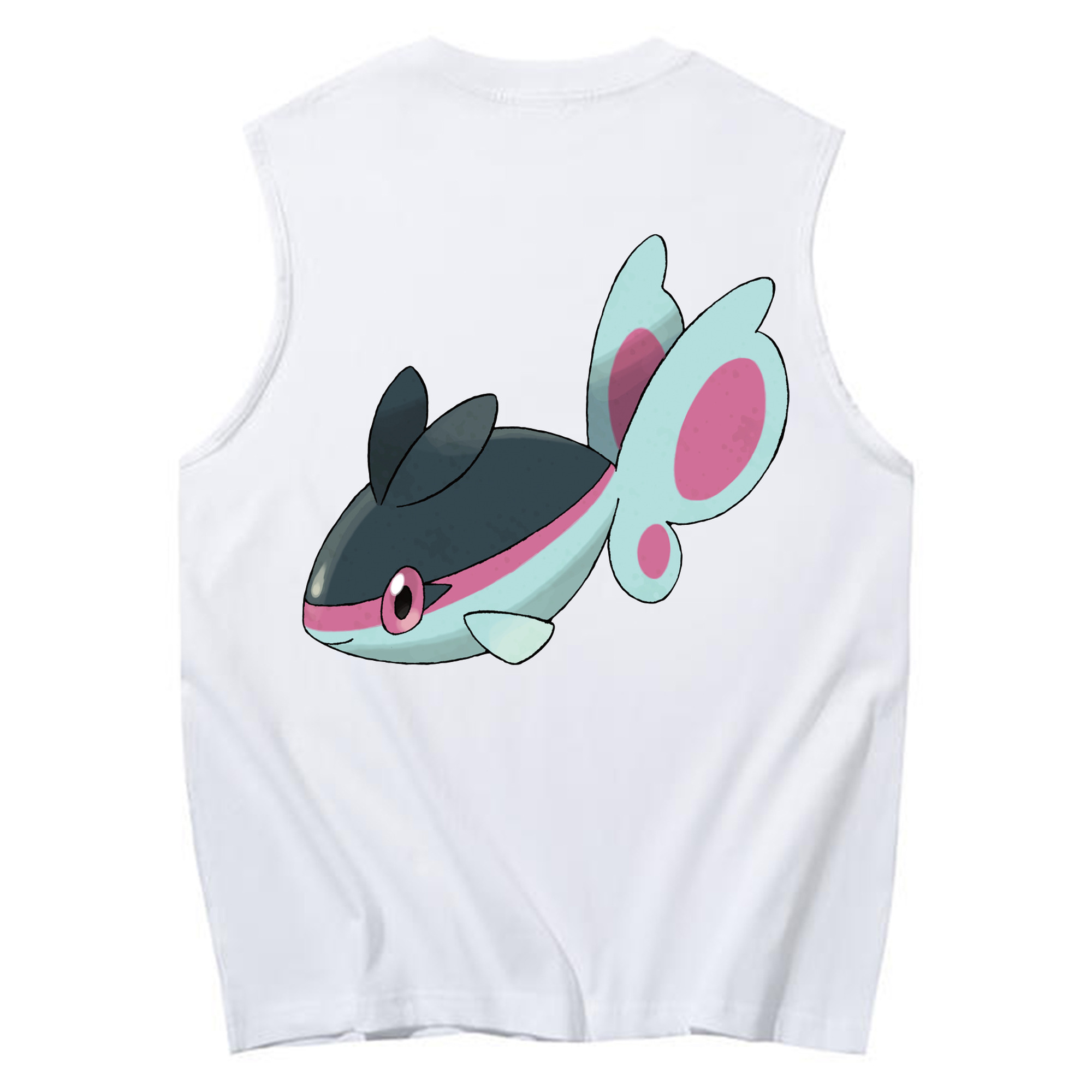 （画像用） ポケットモンスター Pokémon コットン100％タンクトップ（背面プリント）