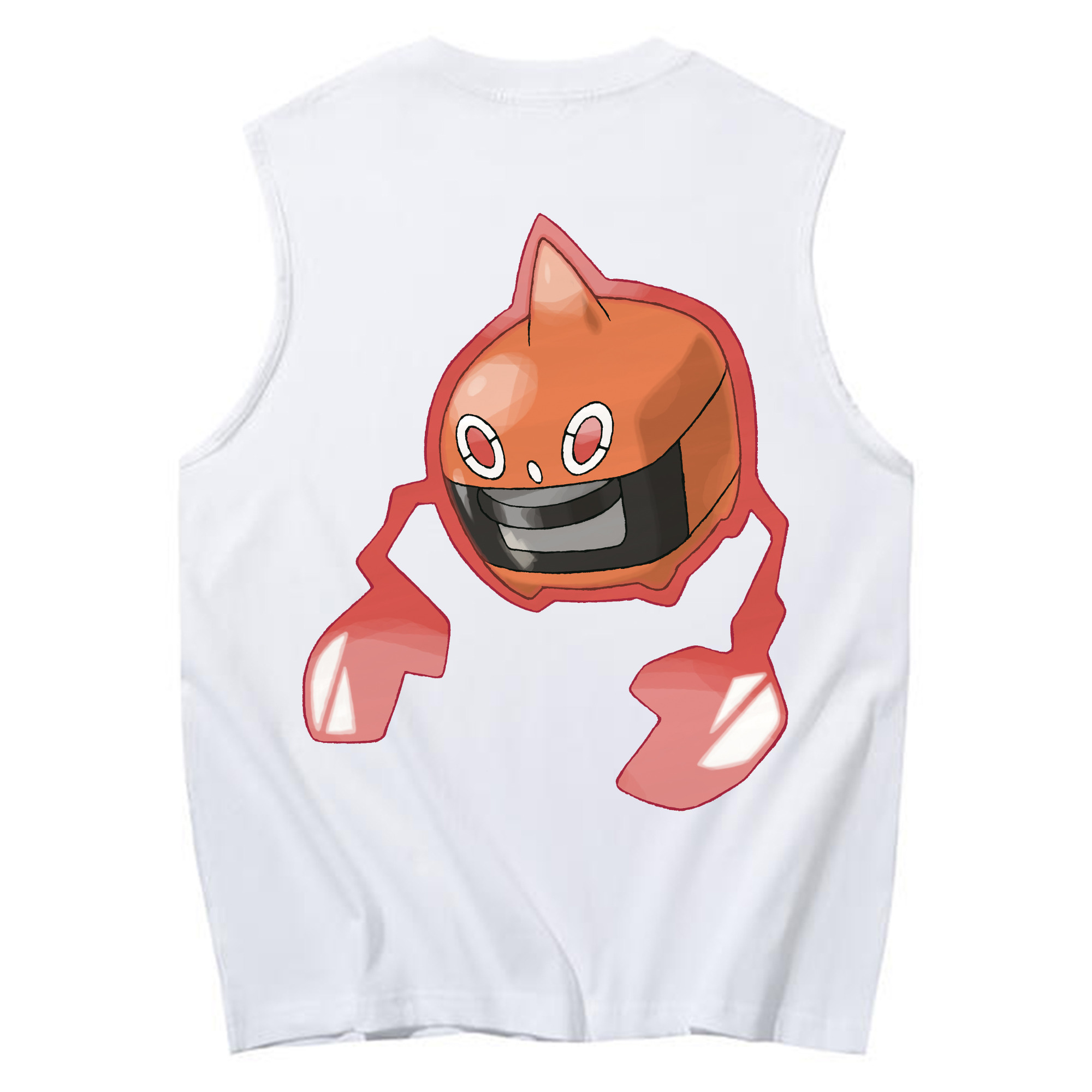 （画像用） ポケットモンスター Pokémon コットン100％タンクトップ（背面プリント）