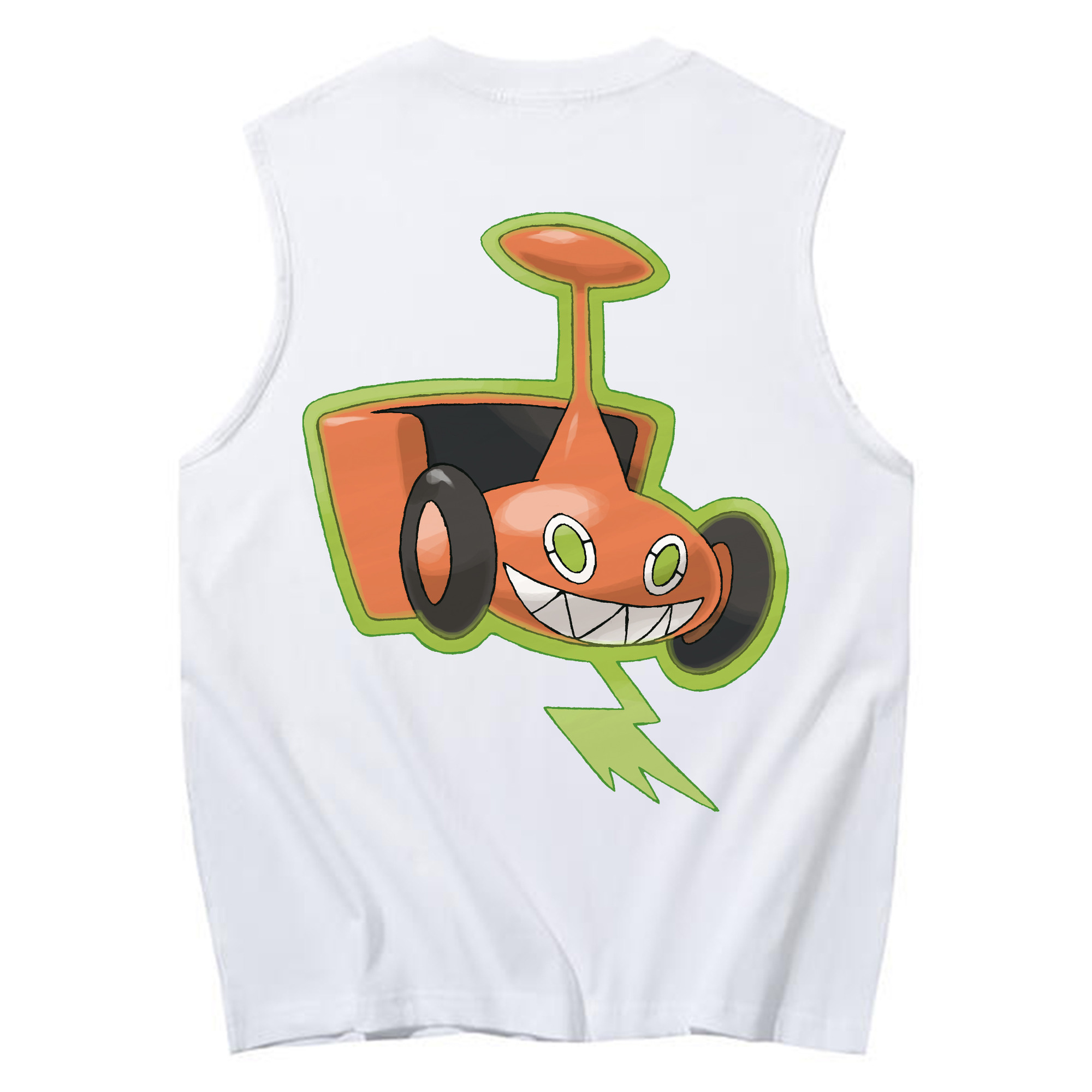 （画像用） ポケットモンスター Pokémon コットン100％タンクトップ（背面プリント）
