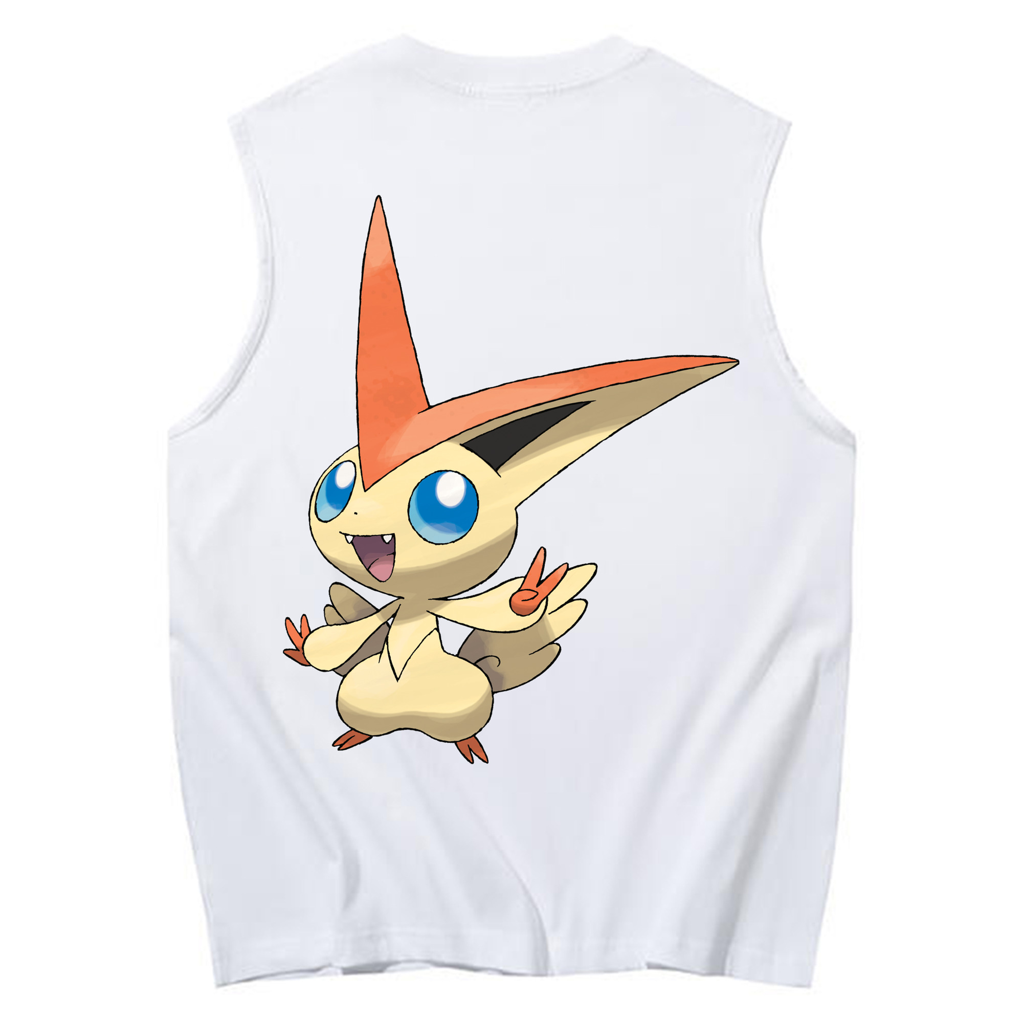 （画像用） ポケットモンスター Pokémon コットン100％タンクトップ（背面プリント）