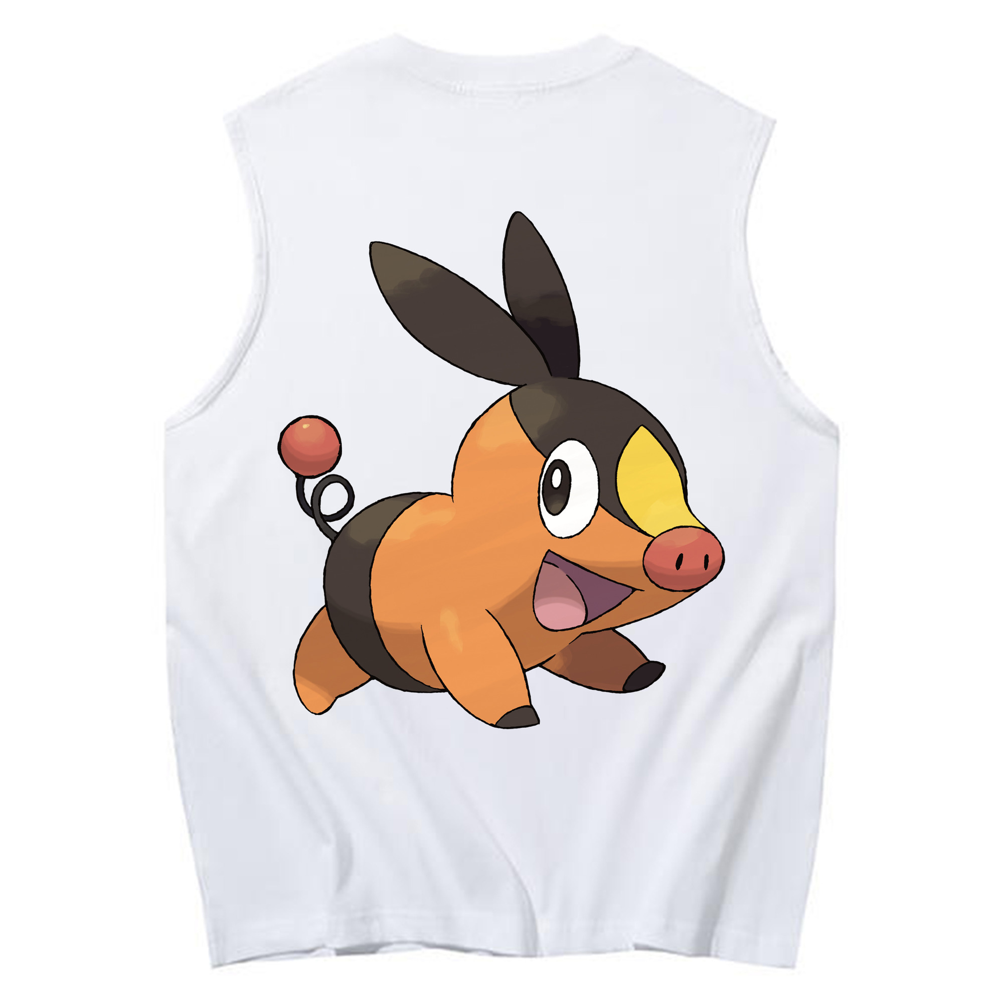 （画像用） ポケットモンスター Pokémon コットン100％タンクトップ（背面プリント）