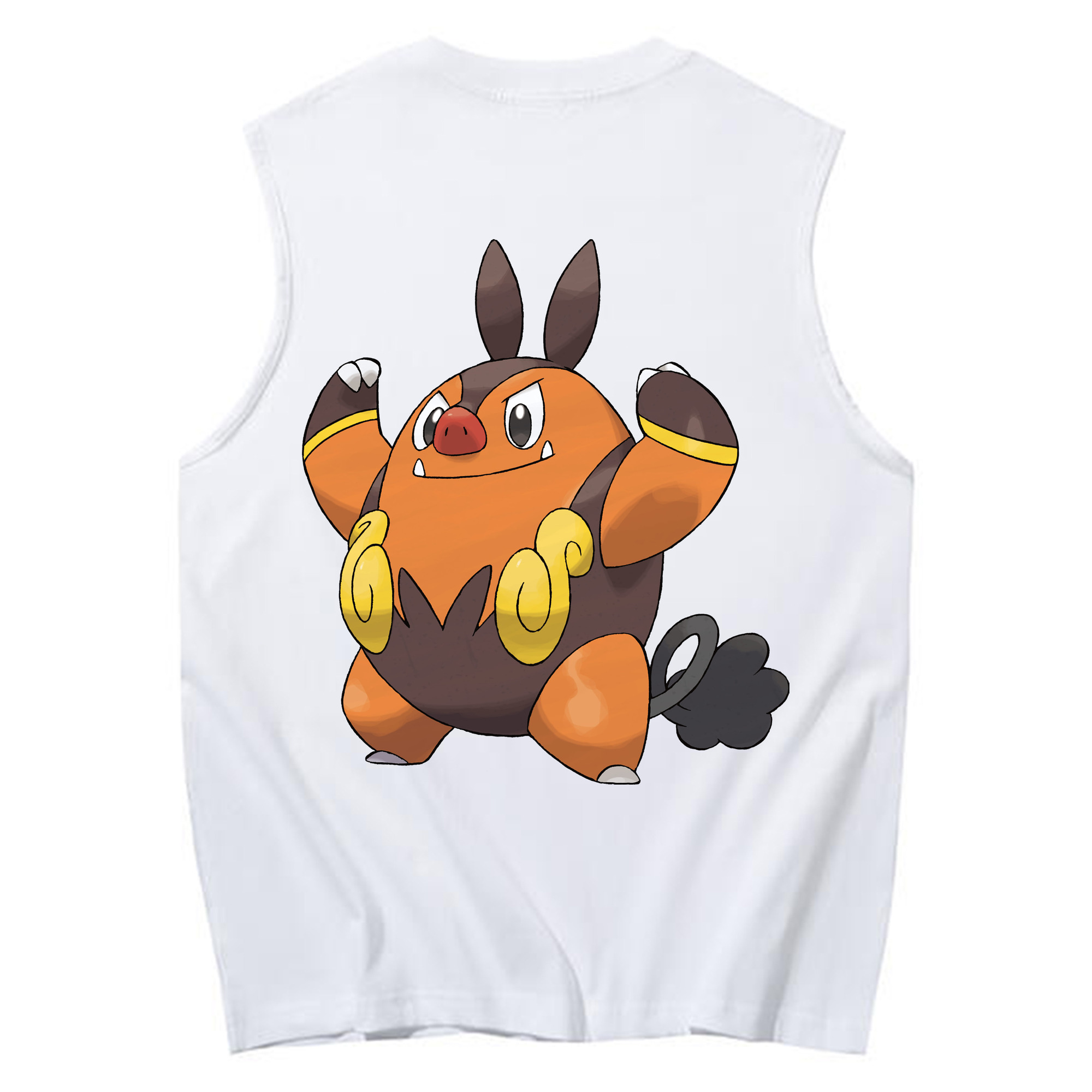 （画像用） ポケットモンスター Pokémon コットン100％タンクトップ（背面プリント）