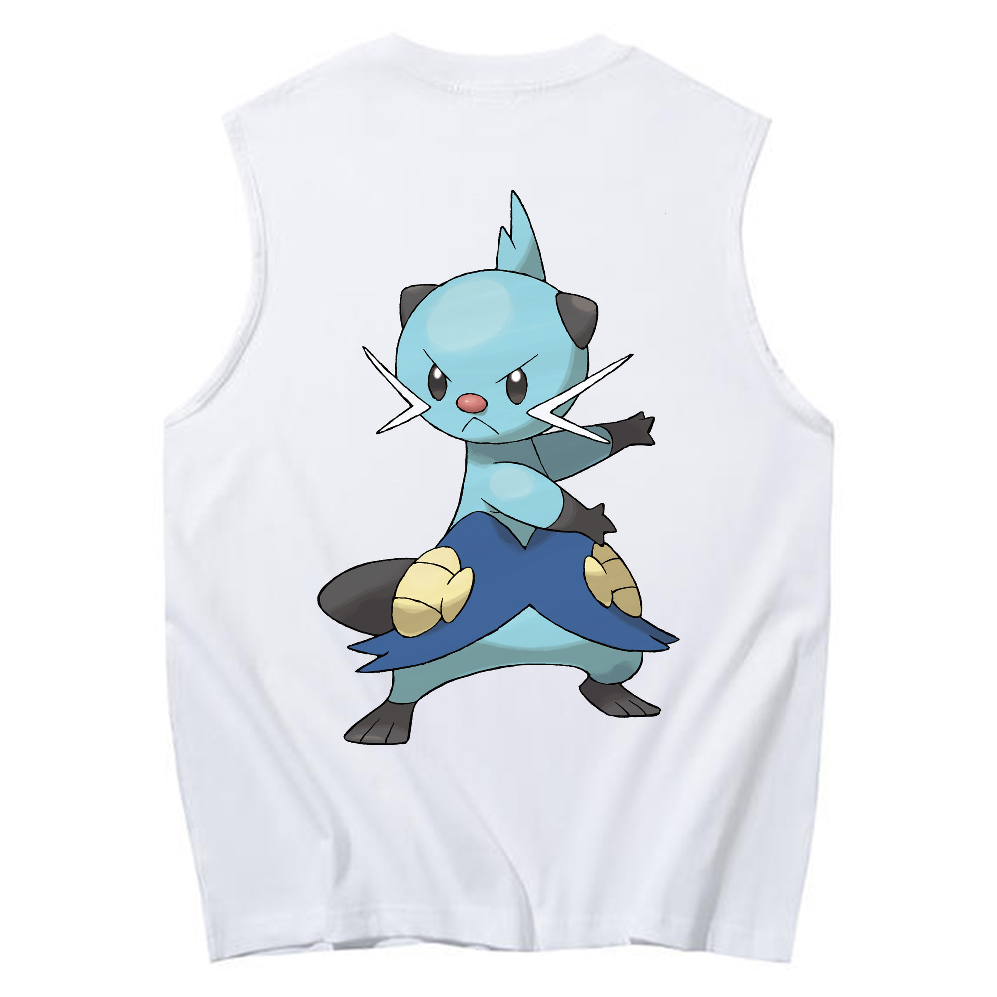 （画像用） ポケットモンスター Pokémon コットン100％タンクトップ（背面プリント）