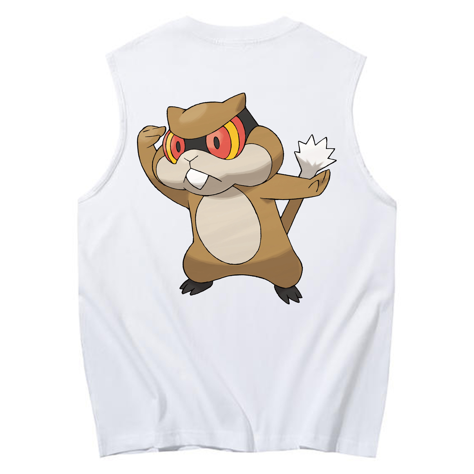 （画像用） ポケットモンスター Pokémon コットン100％タンクトップ（背面プリント）